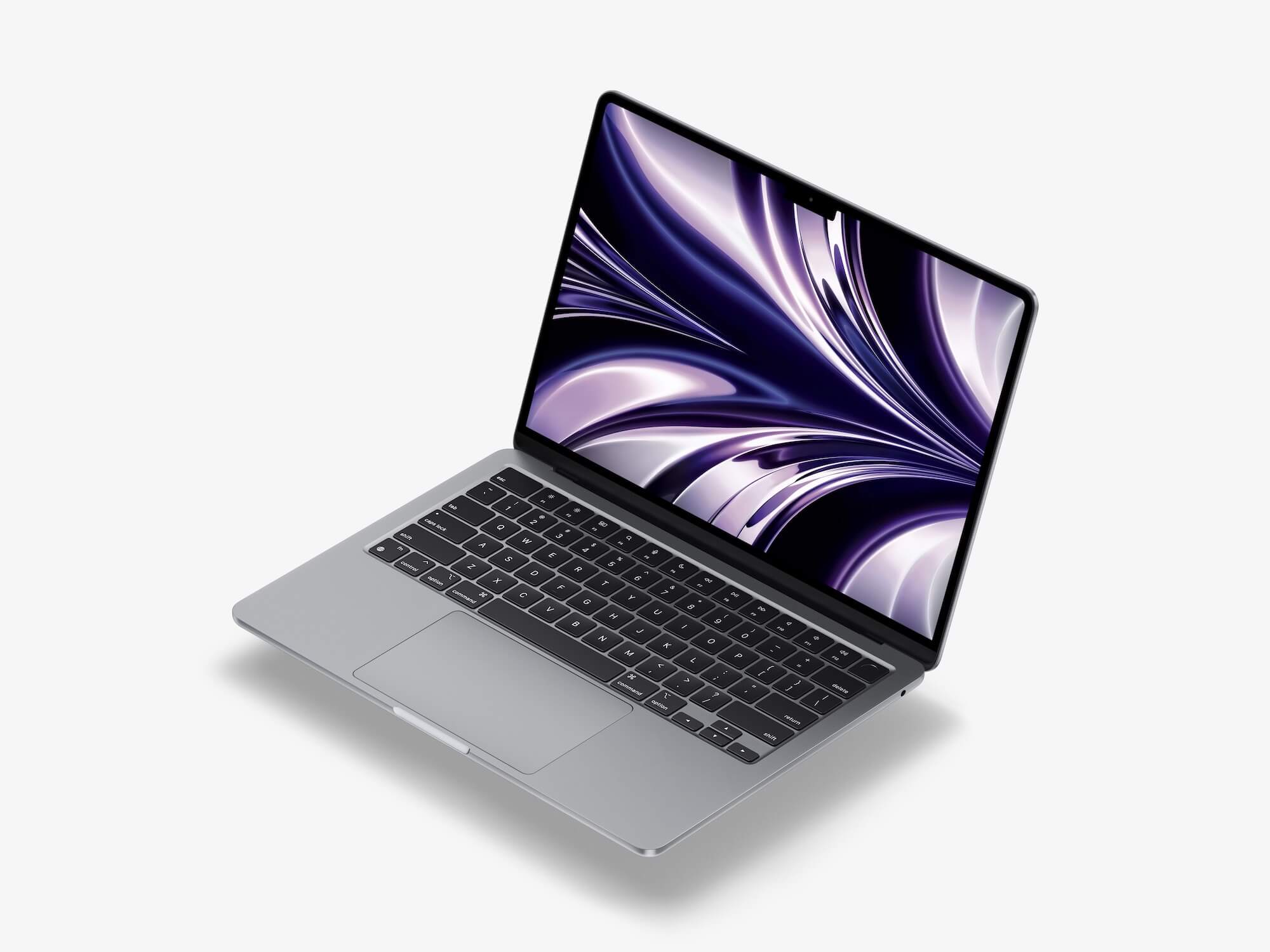 MacBook Air (M2) Mockups, 16 | Commercial License Ready
