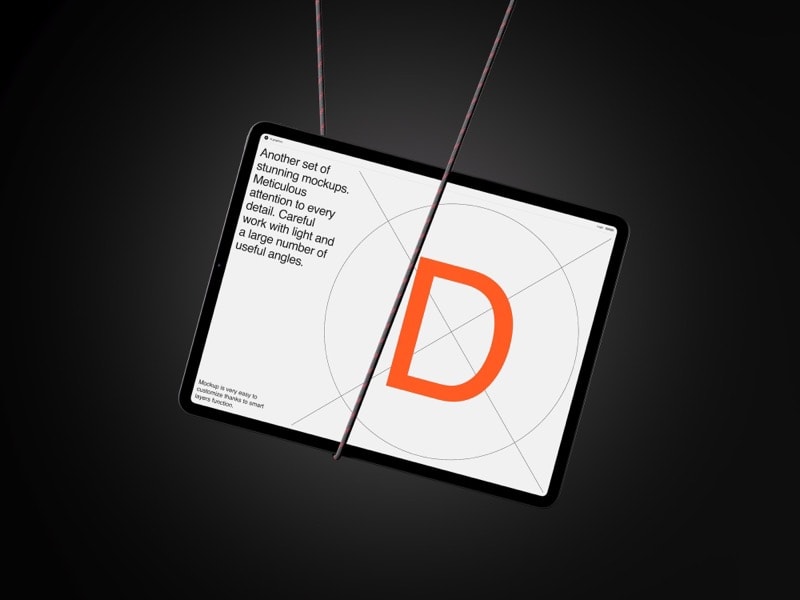 D-Mockups: iPad Pro, 12