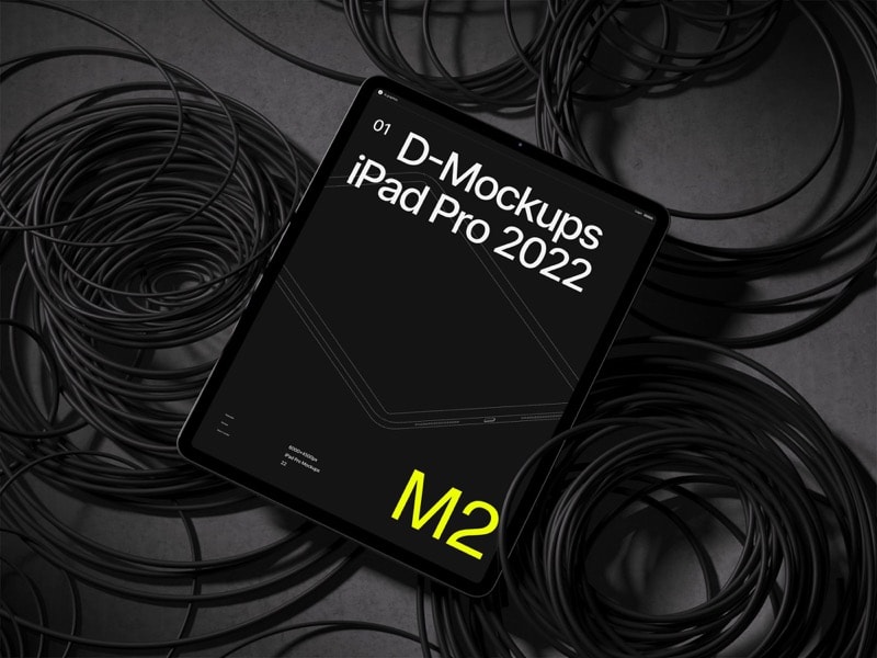 D-Mockups: iPad Pro, 15