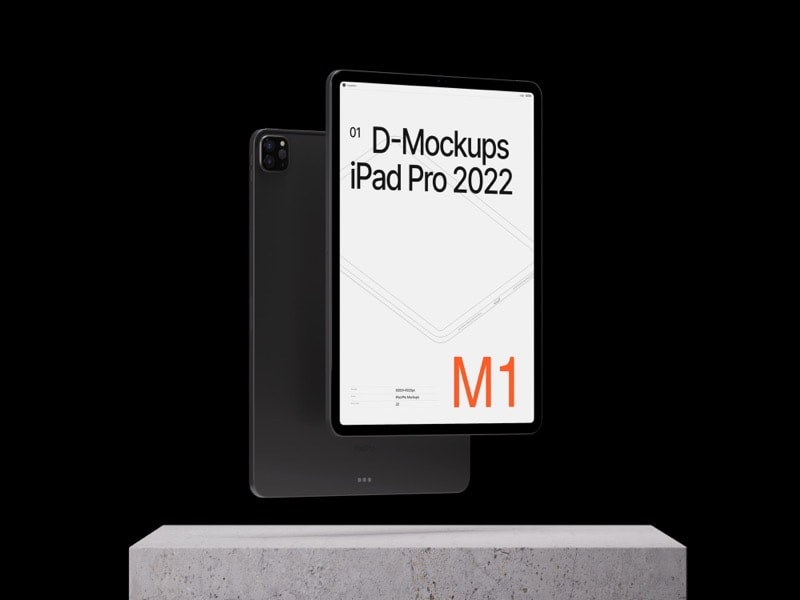 D-Mockups: iPad Pro, 01