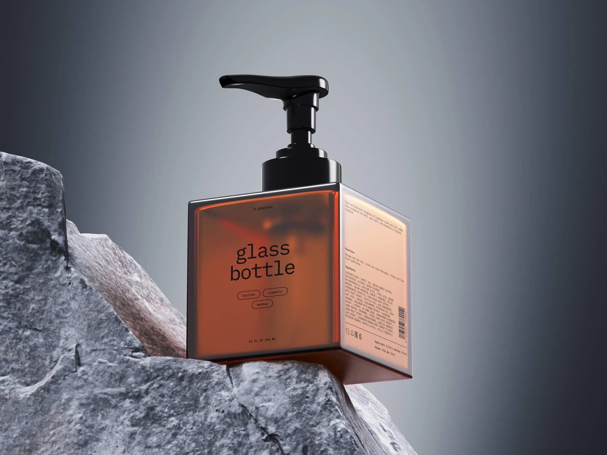 Cosmetic Mockups - Kaolin Cosmetic Mockups | Commercial Use Allowed