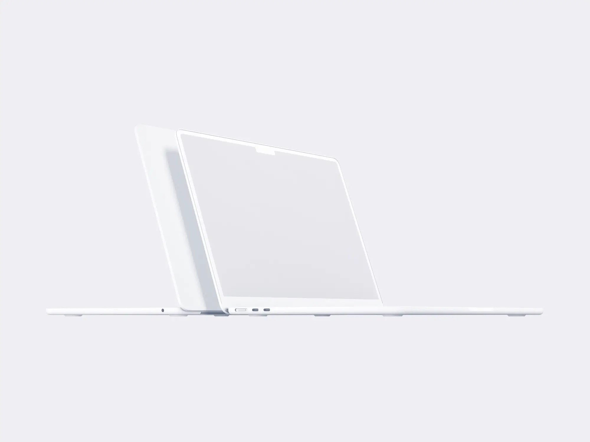 Laptop Mockups - MacBook Air M2 Mockups | Premium Bundle Item