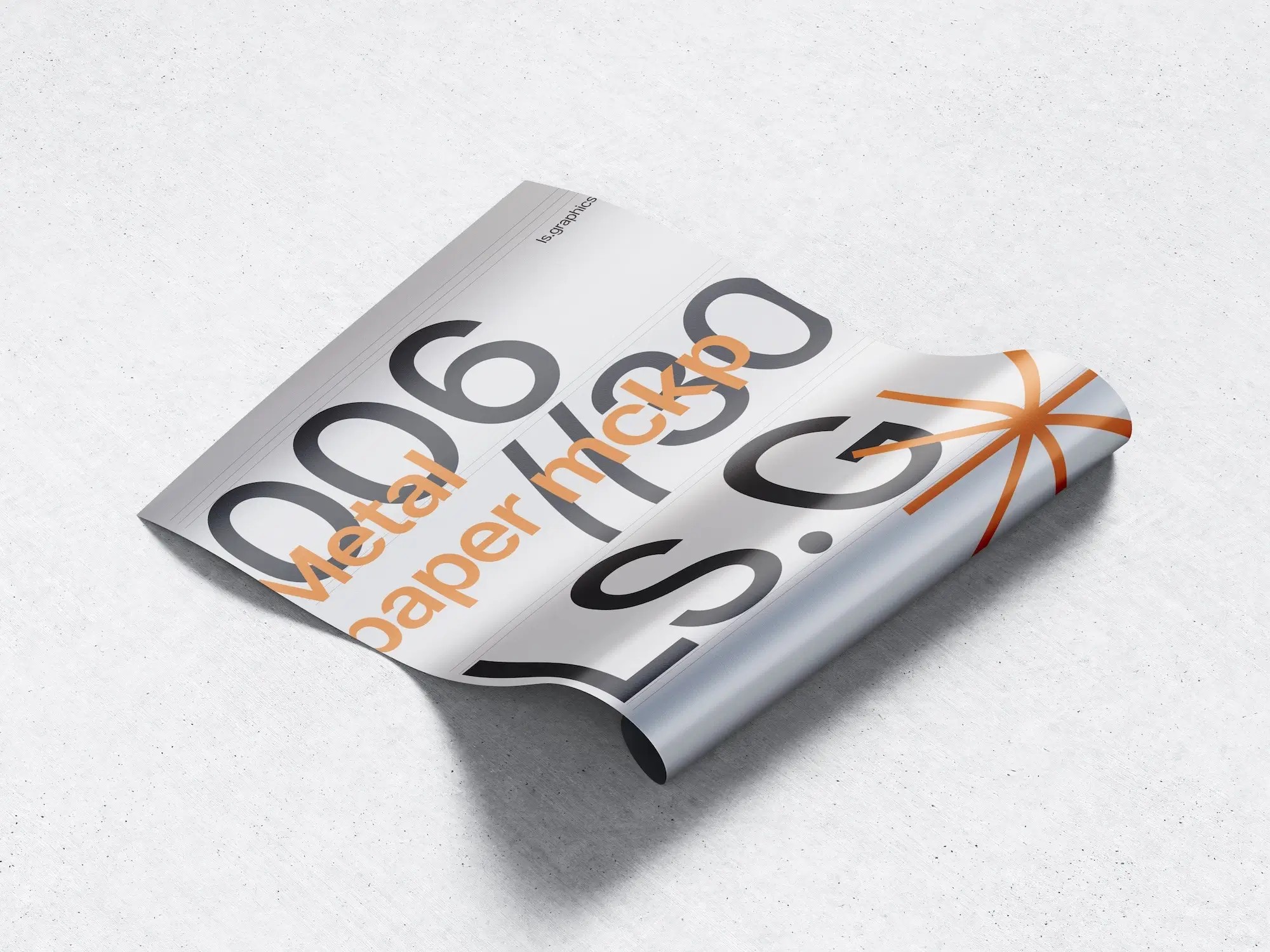Stationery Mockups - Metallic Paper Mockups | Top Selling Mockup