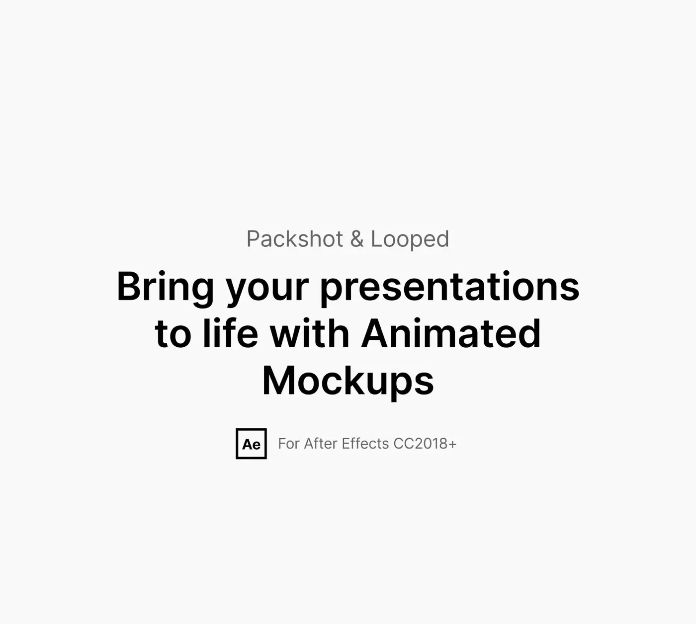 iPhone 12 Pro Looped, Animated Mockups | Commercial License Ready