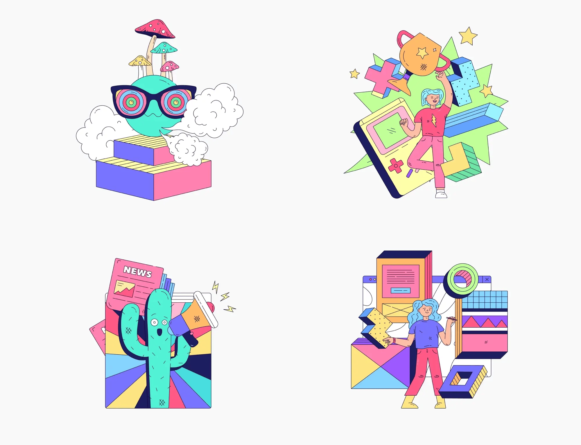 Zwosh! Illustration Constructor | Best Seller Template