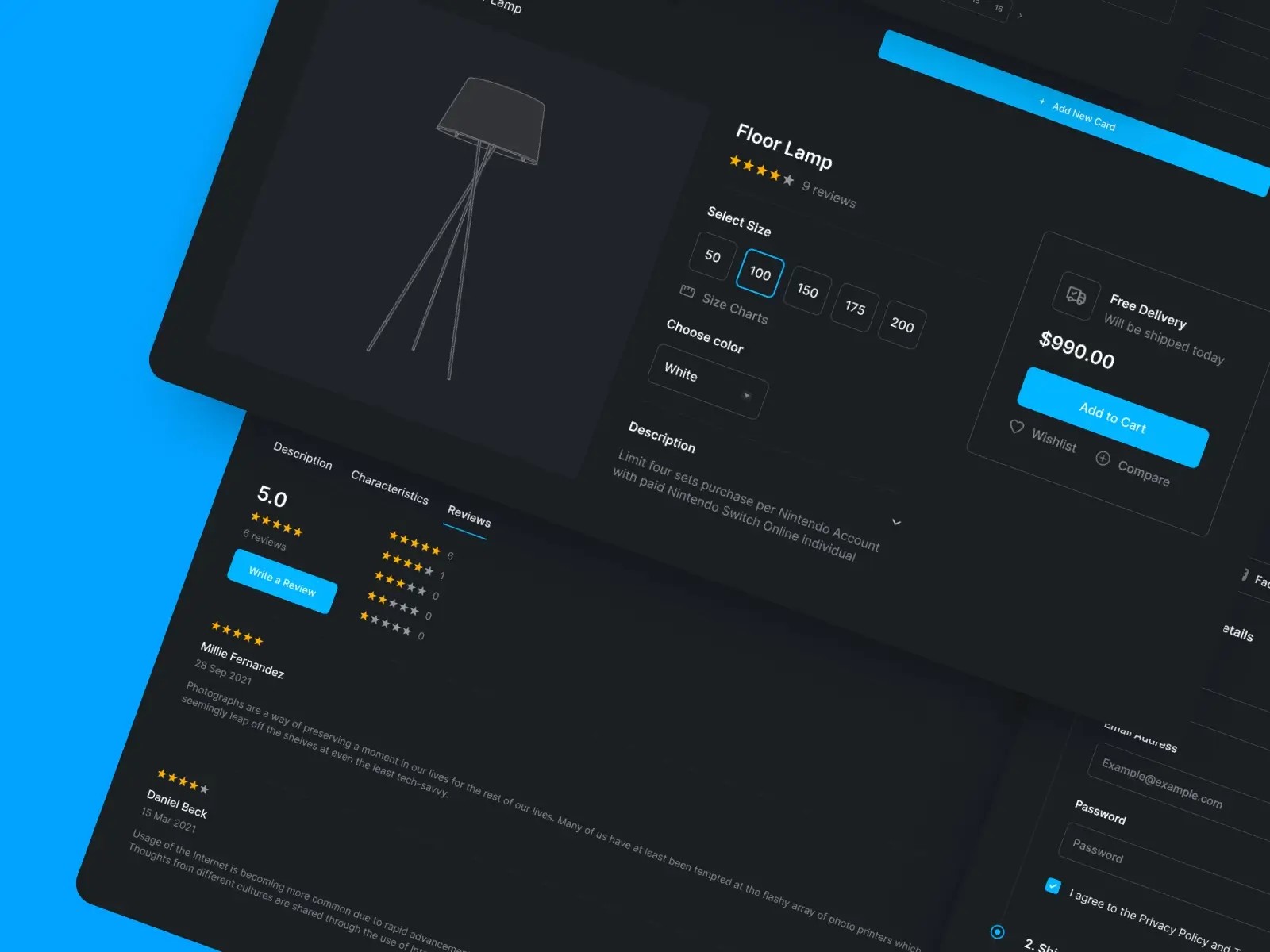 Wirekit: Ecommerce | Best Seller Template