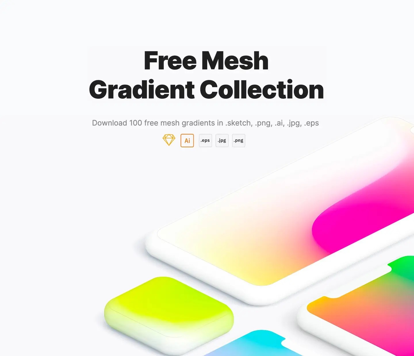 Mesh Gradients | Best Seller Template