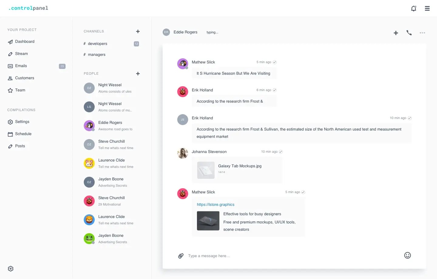 Control Panel | High Quality Asset