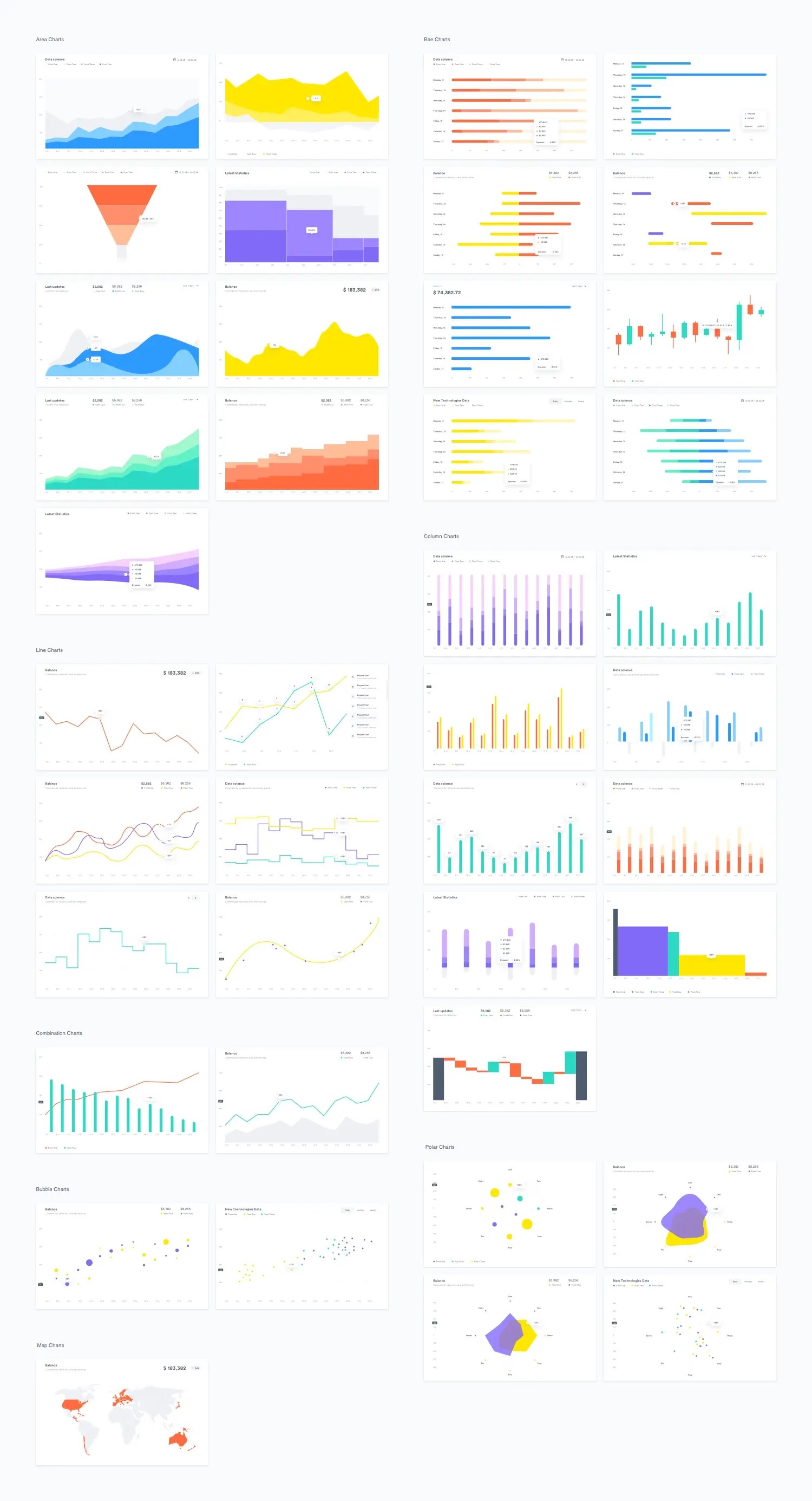 Charts | High Quality Asset