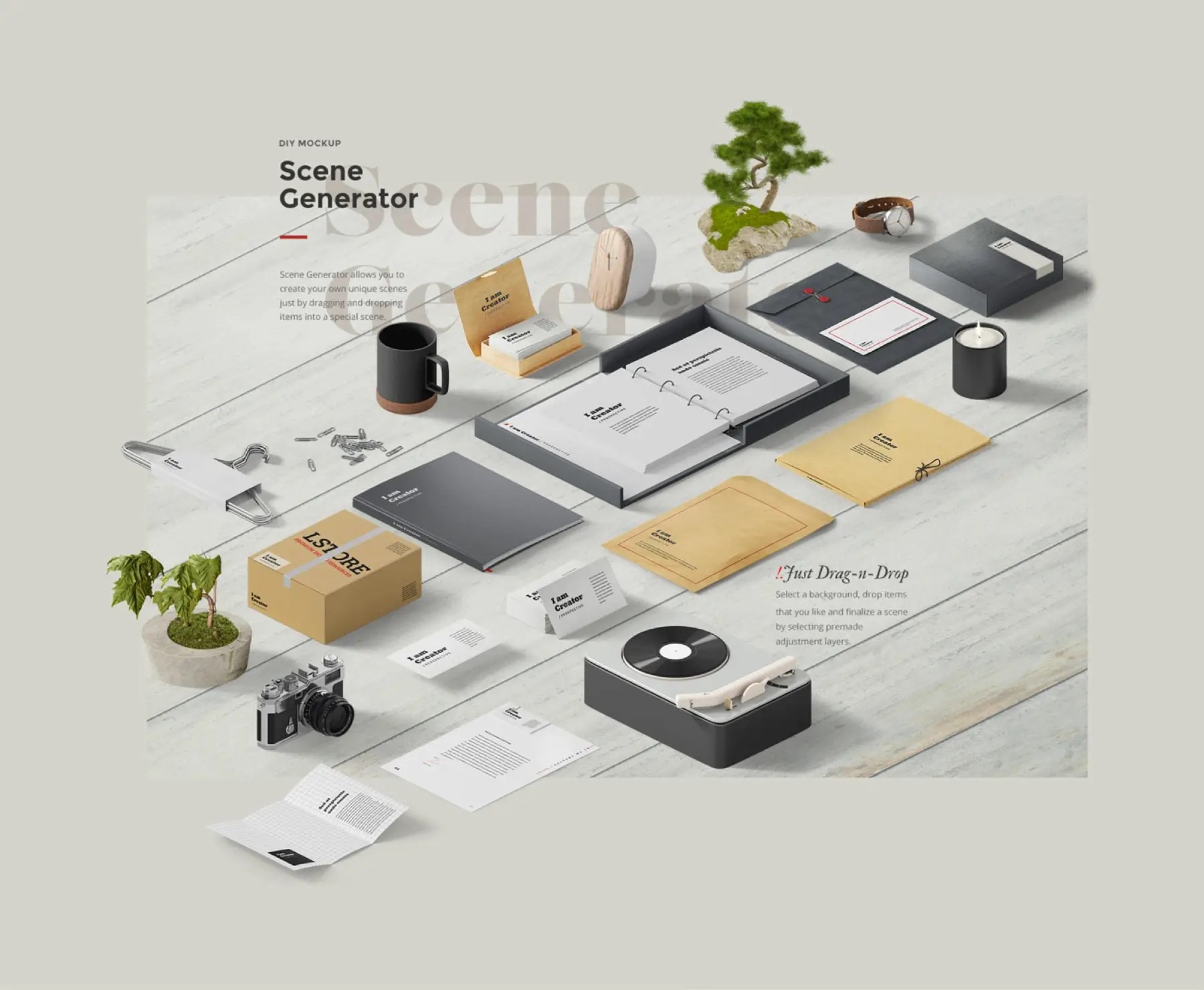 I am Creator, Isometric | Pro Design Resource