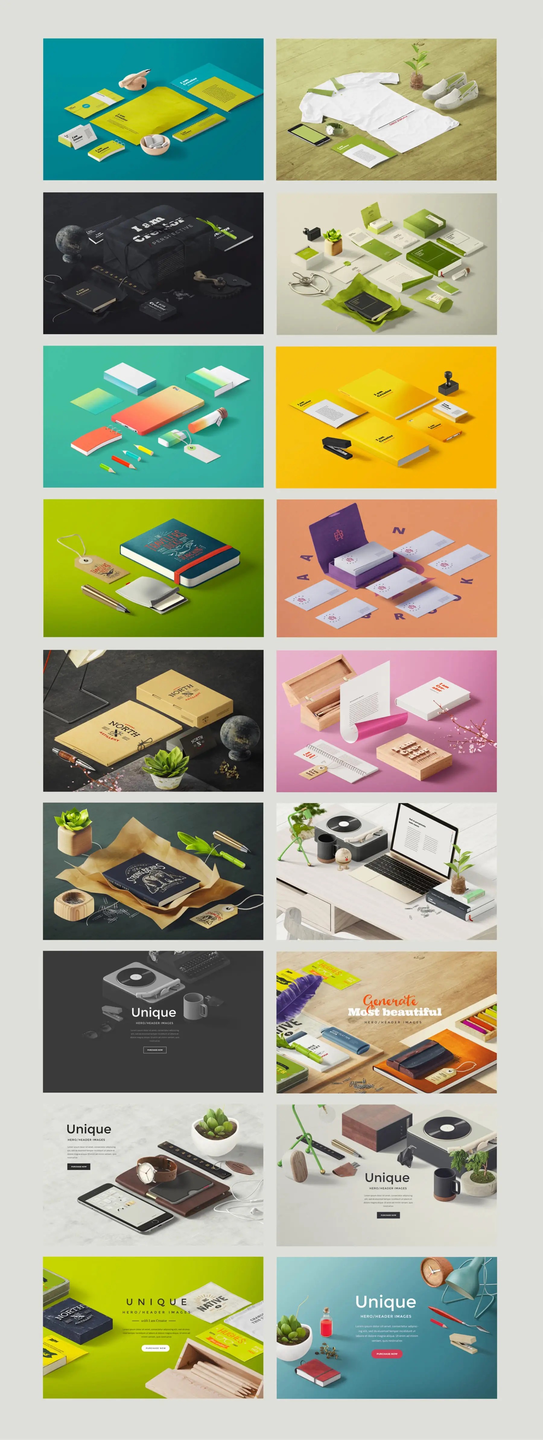 I am Creator, Isometric | Professional Template