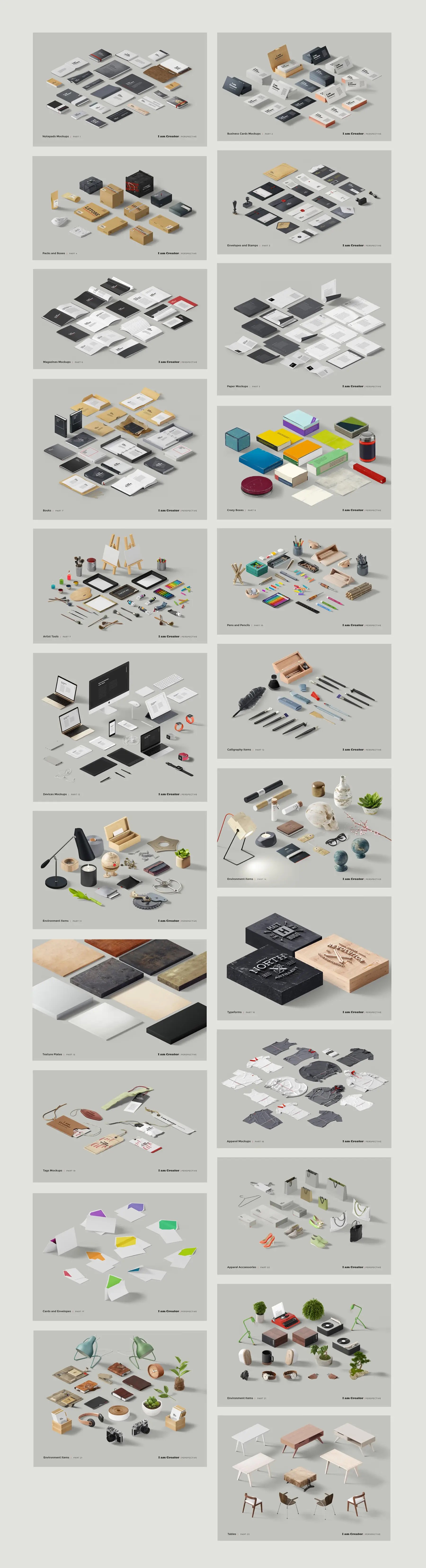 I am Creator, Isometric | Pro Designer Pack