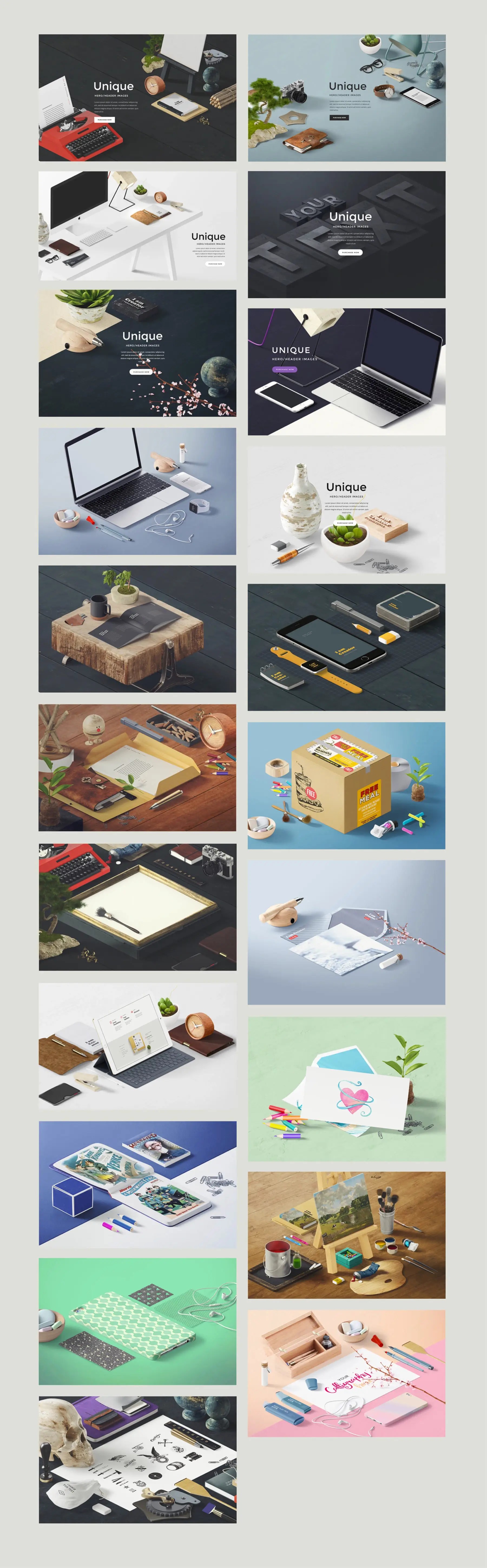 I am Creator, Isometric | Top Selling Mockup