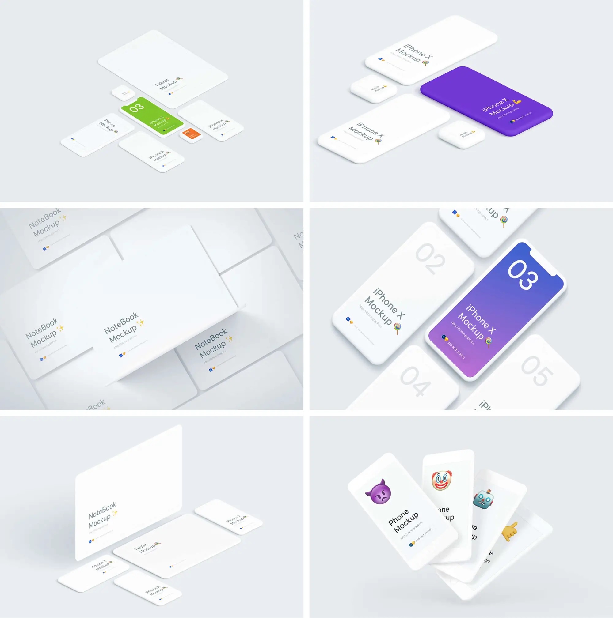 Simple Mockups | Best Seller Template