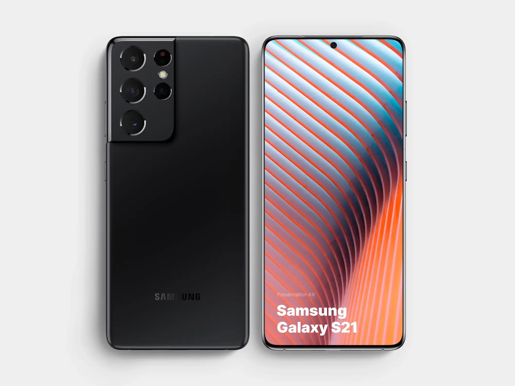 Samsung Galaxy S21 Ultra Mockups | High Quality Asset