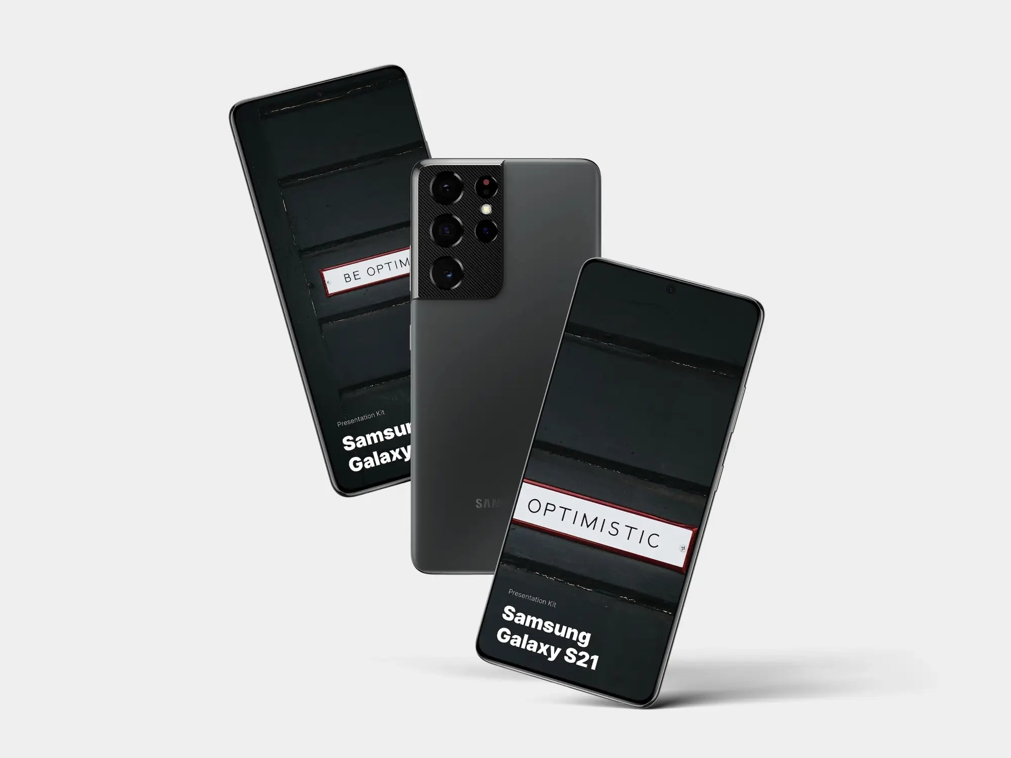 Samsung Galaxy S21 Ultra Mockups | Full Resolution File