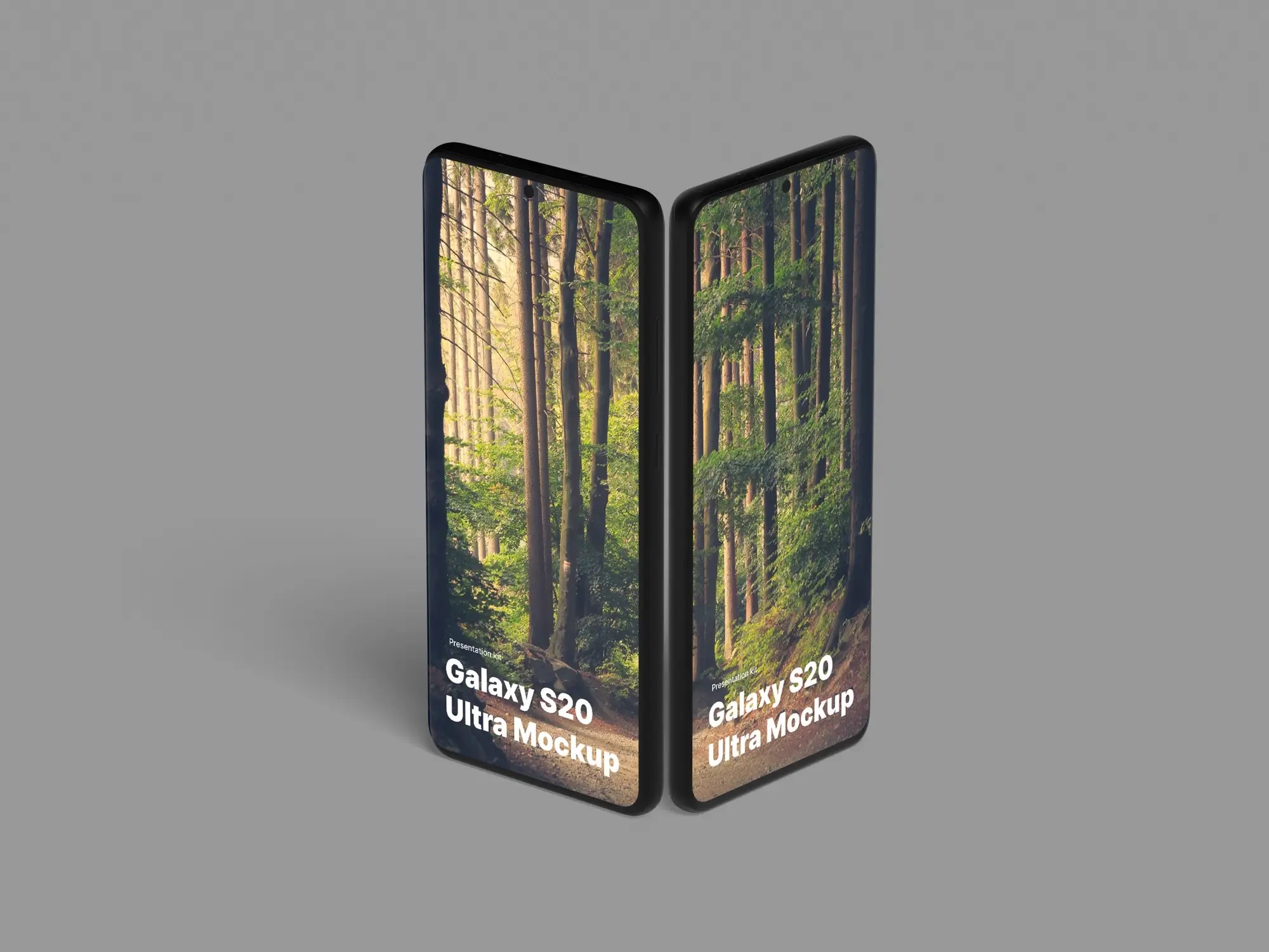 Samsung Galaxy S20 Ultra Mockups | Full Resolution File