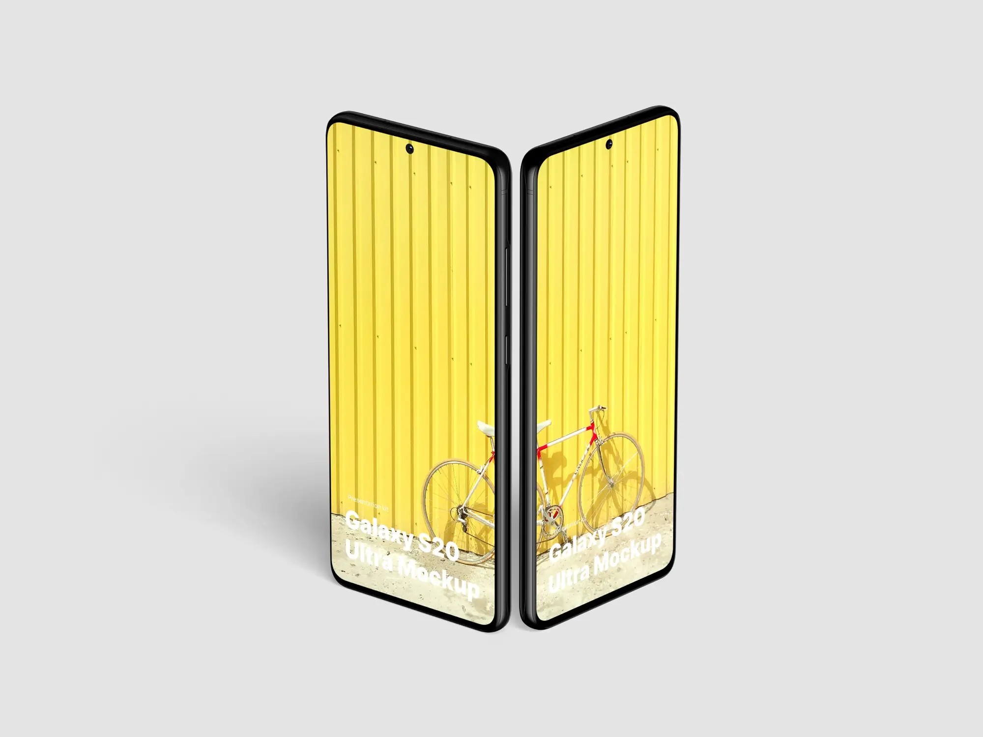 Samsung Galaxy S20 Ultra Mockups | Commercial License Ready