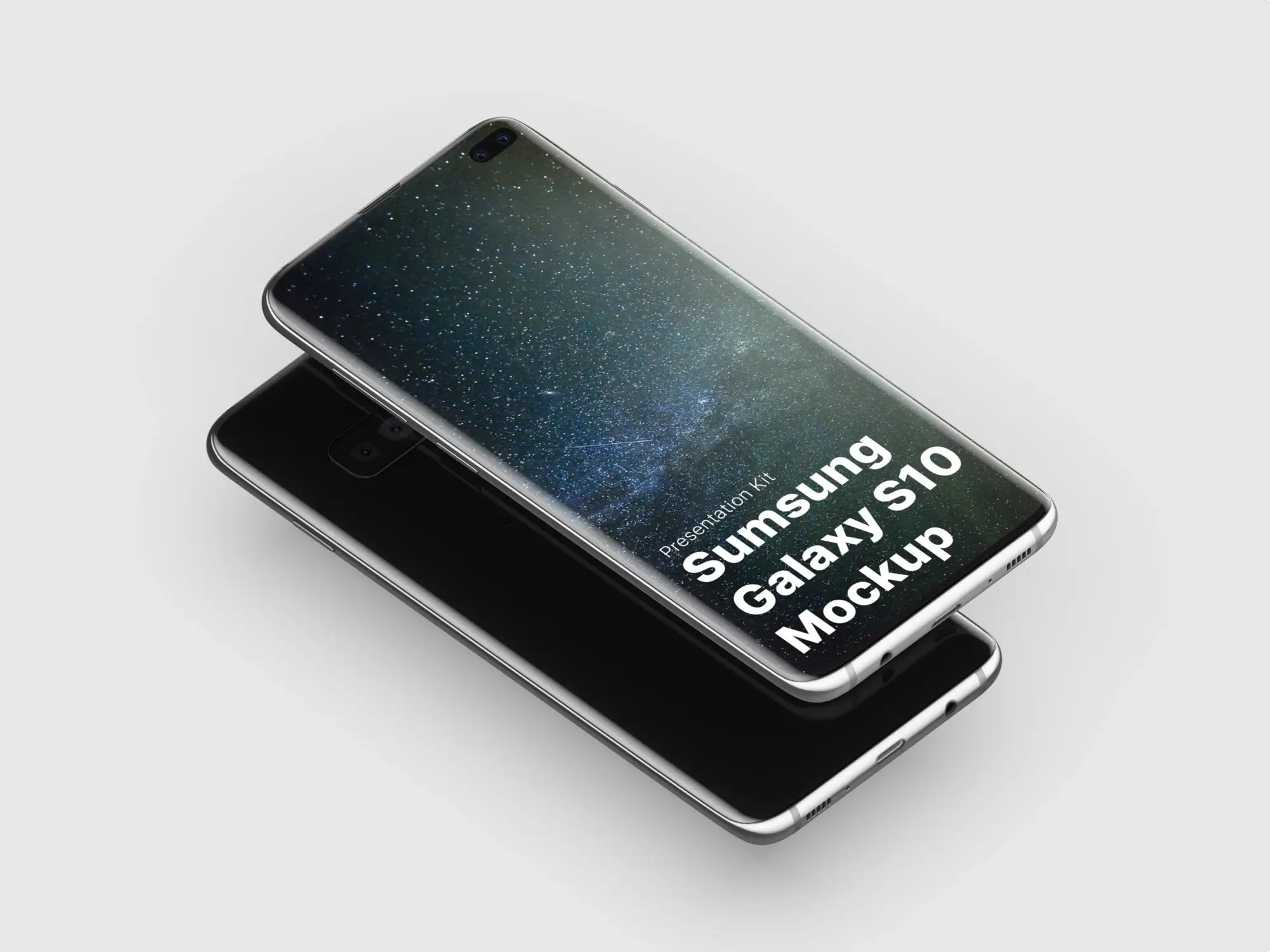 Samsung Galaxy S10 Mockups | Professional Template