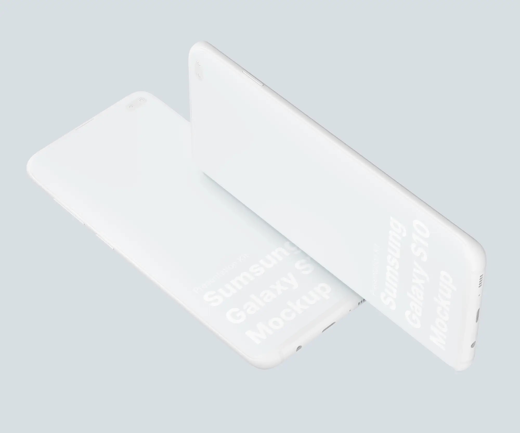 Samsung Galaxy S10 Mockups | High Quality Asset