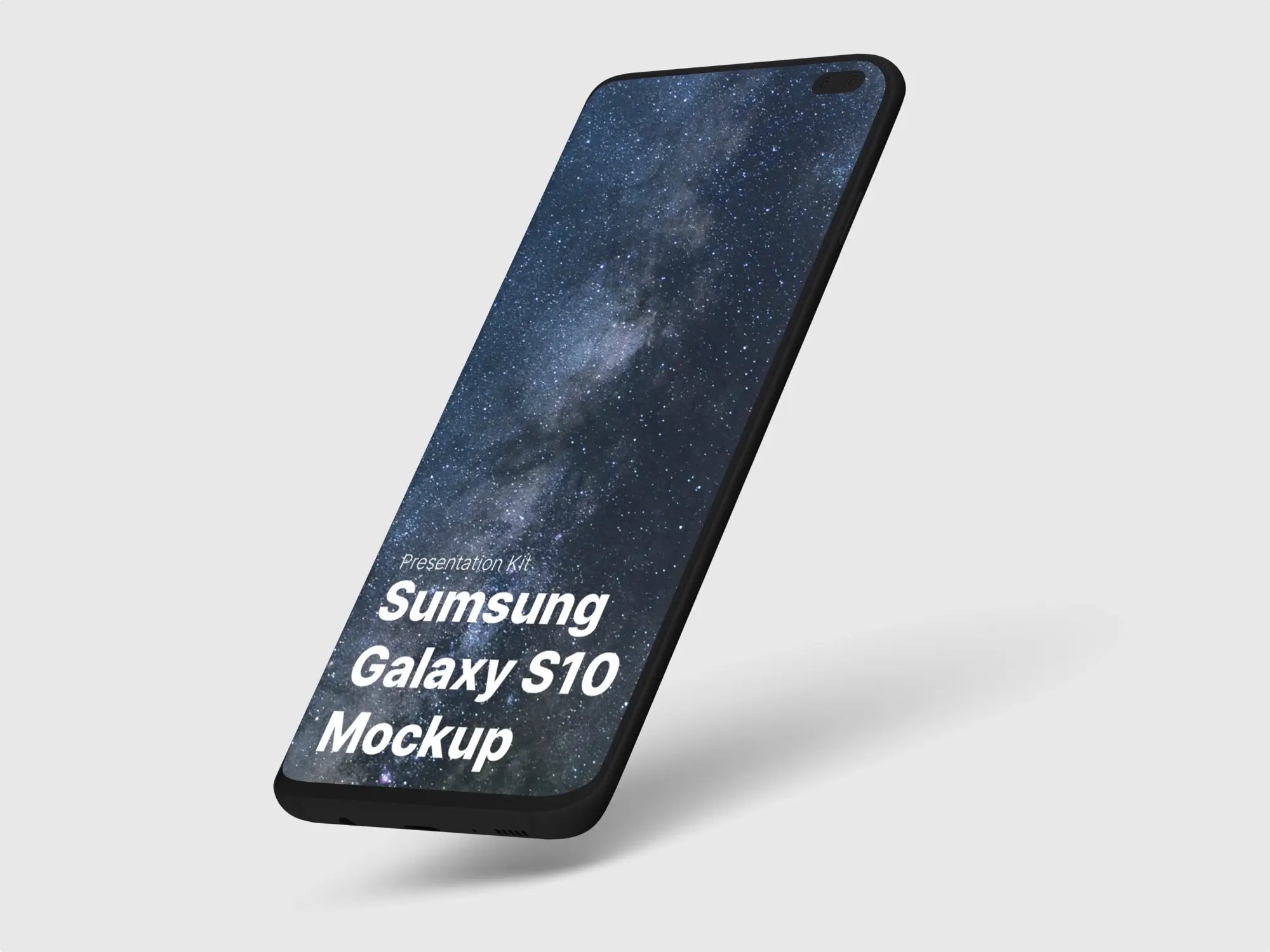 Samsung Galaxy S10 Mockups | High Quality Asset