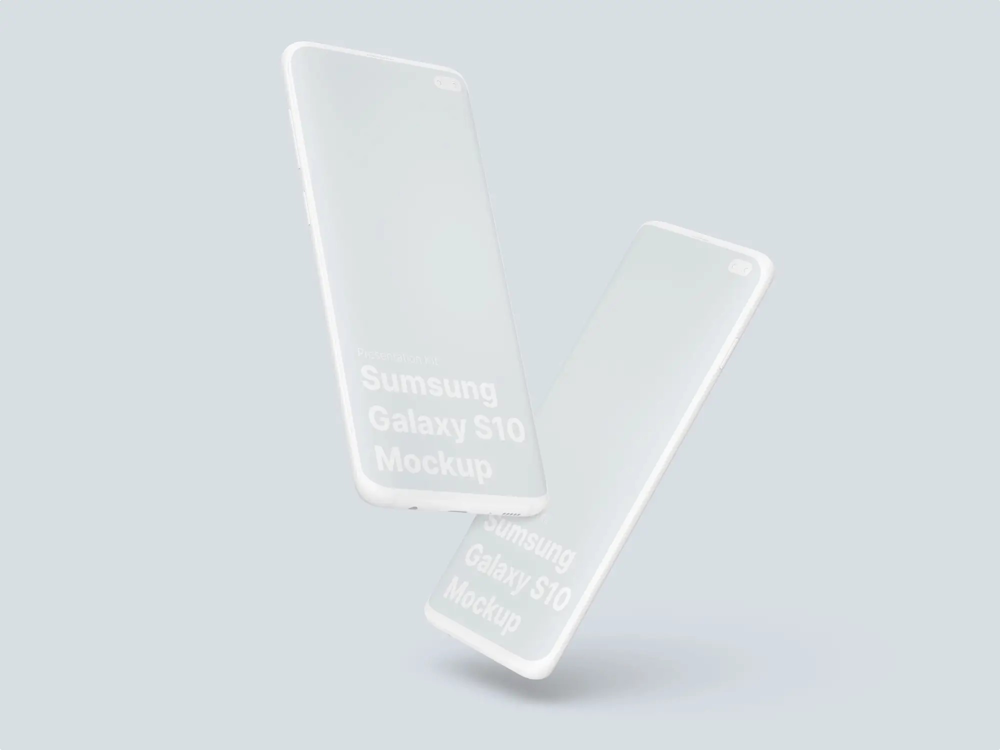 Samsung Galaxy S10 Mockups | Commercial License Ready