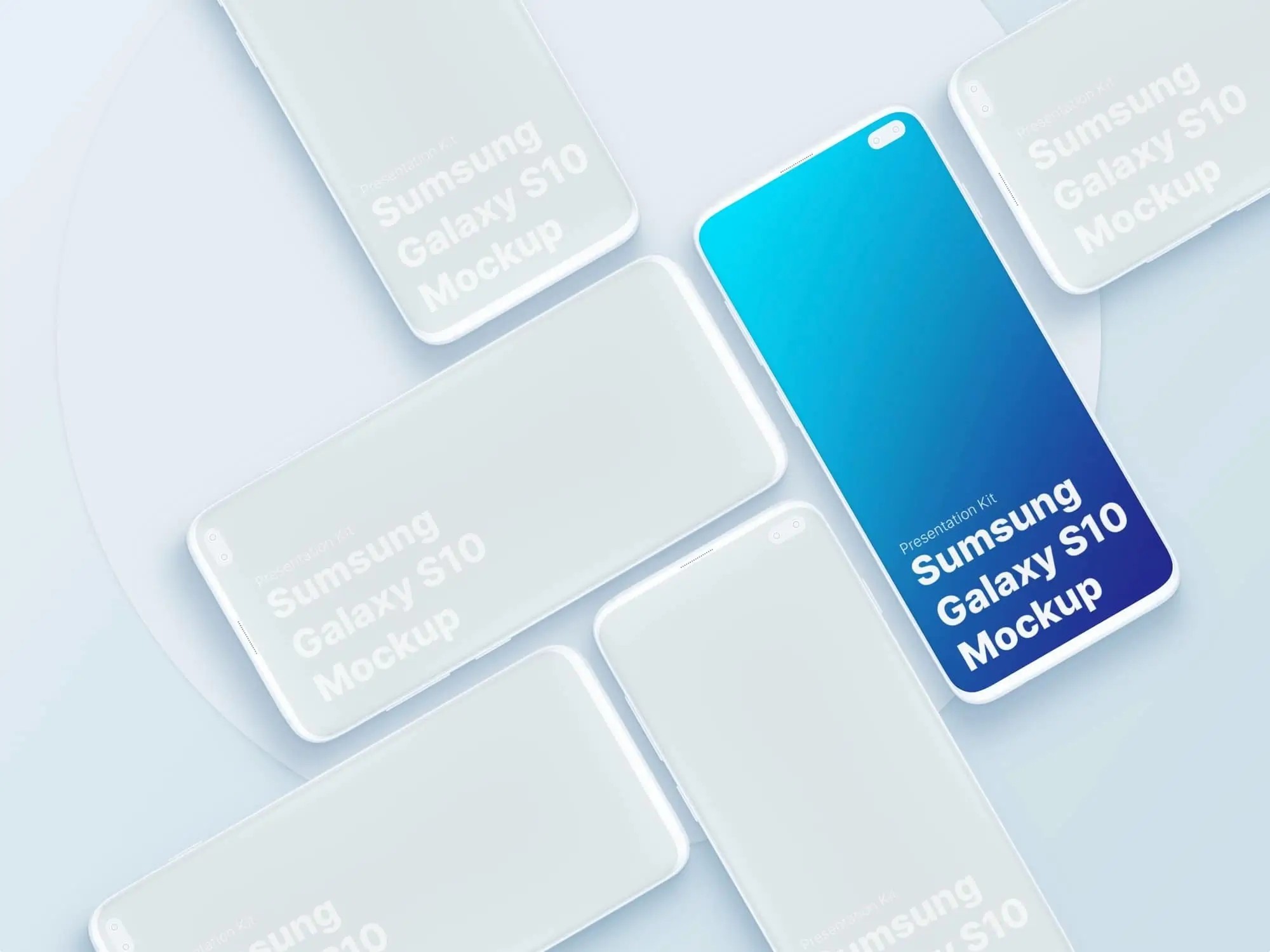 Samsung Galaxy S10 Mockups | Download at ls.graphics