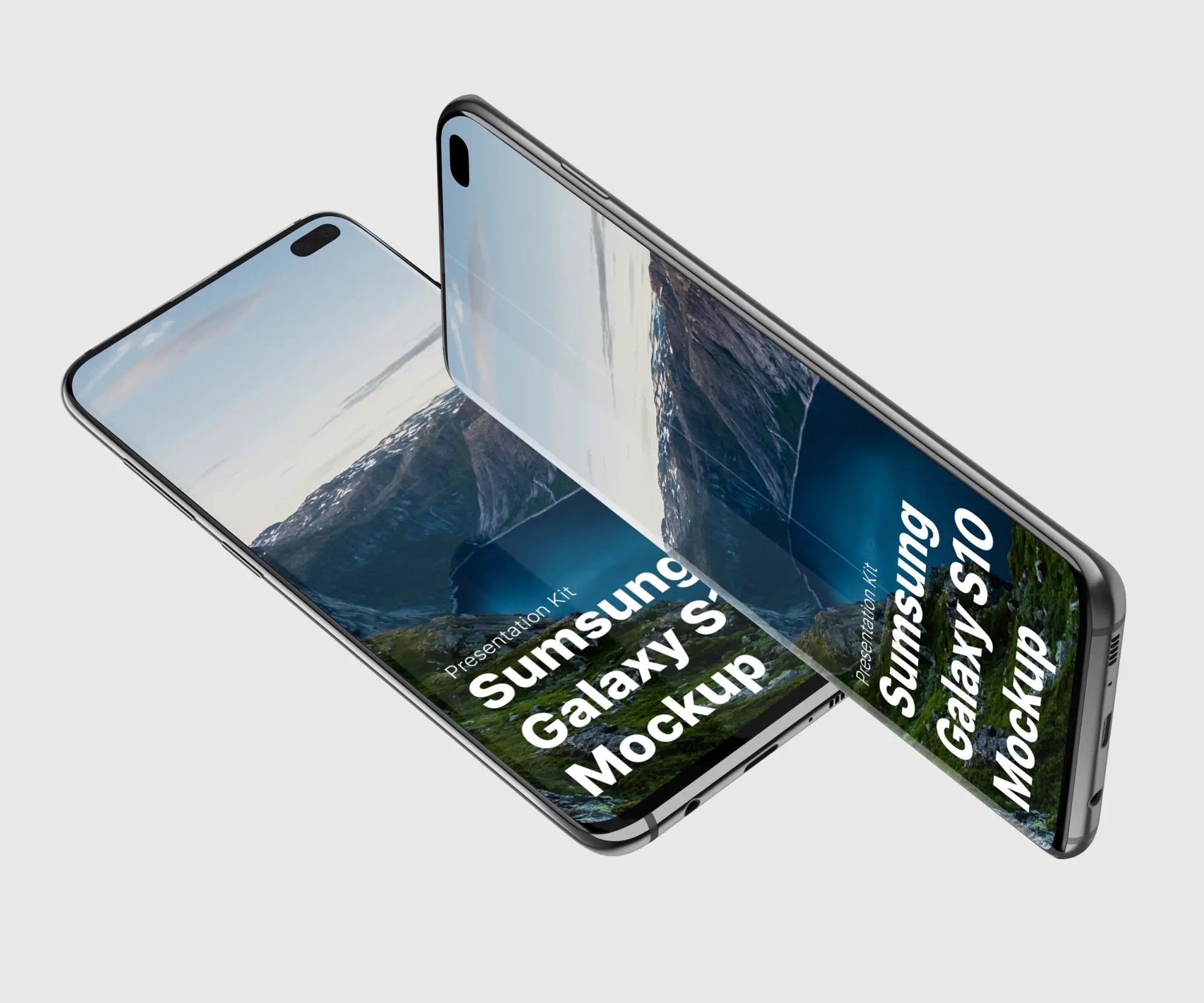 Samsung Galaxy S10 Mockups | Best Seller Template
