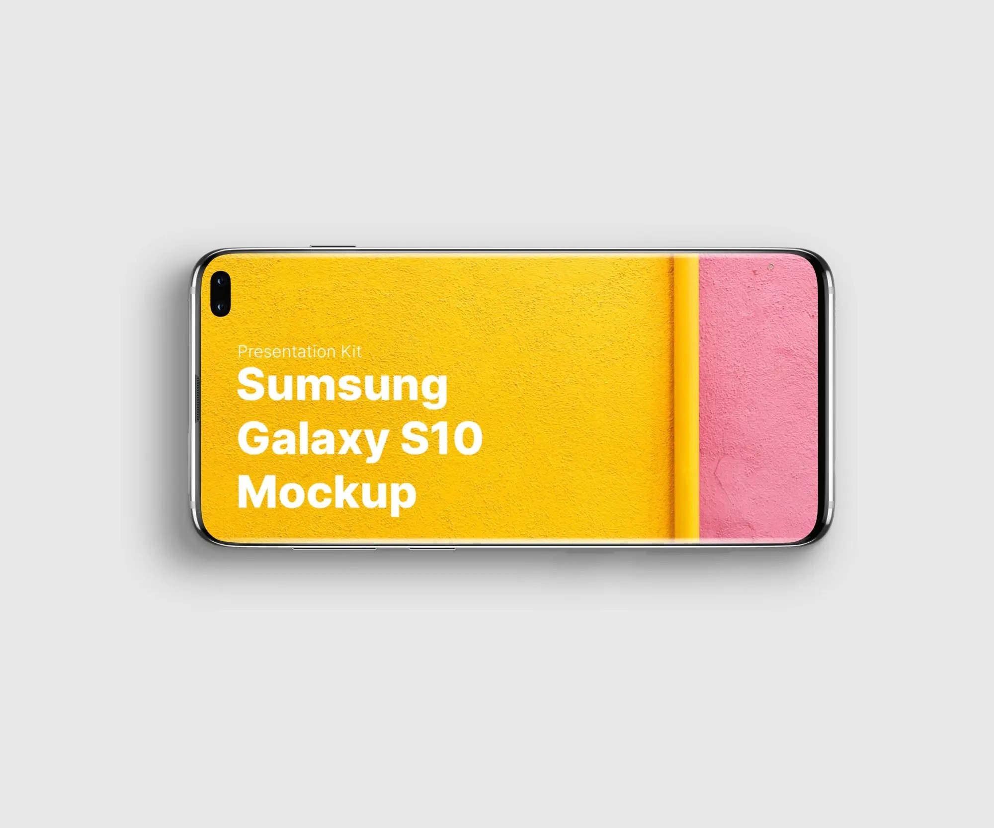 Samsung Galaxy S10 Mockups | Commercial License Ready