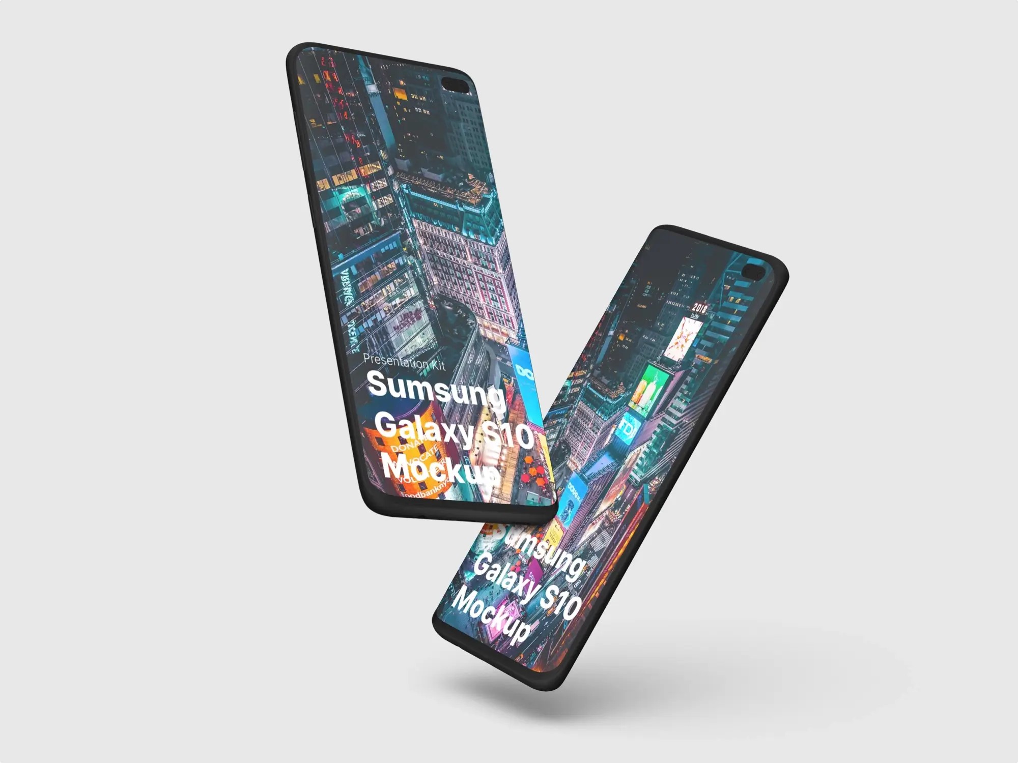 Samsung Galaxy S10 Mockups | Professional Template