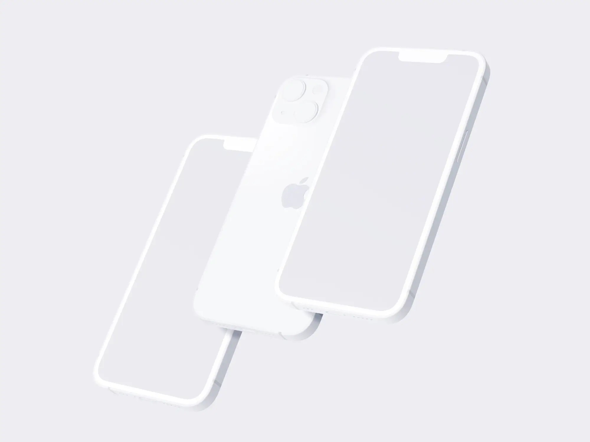 iPhone 13 Mockups | Available on ls.graphics