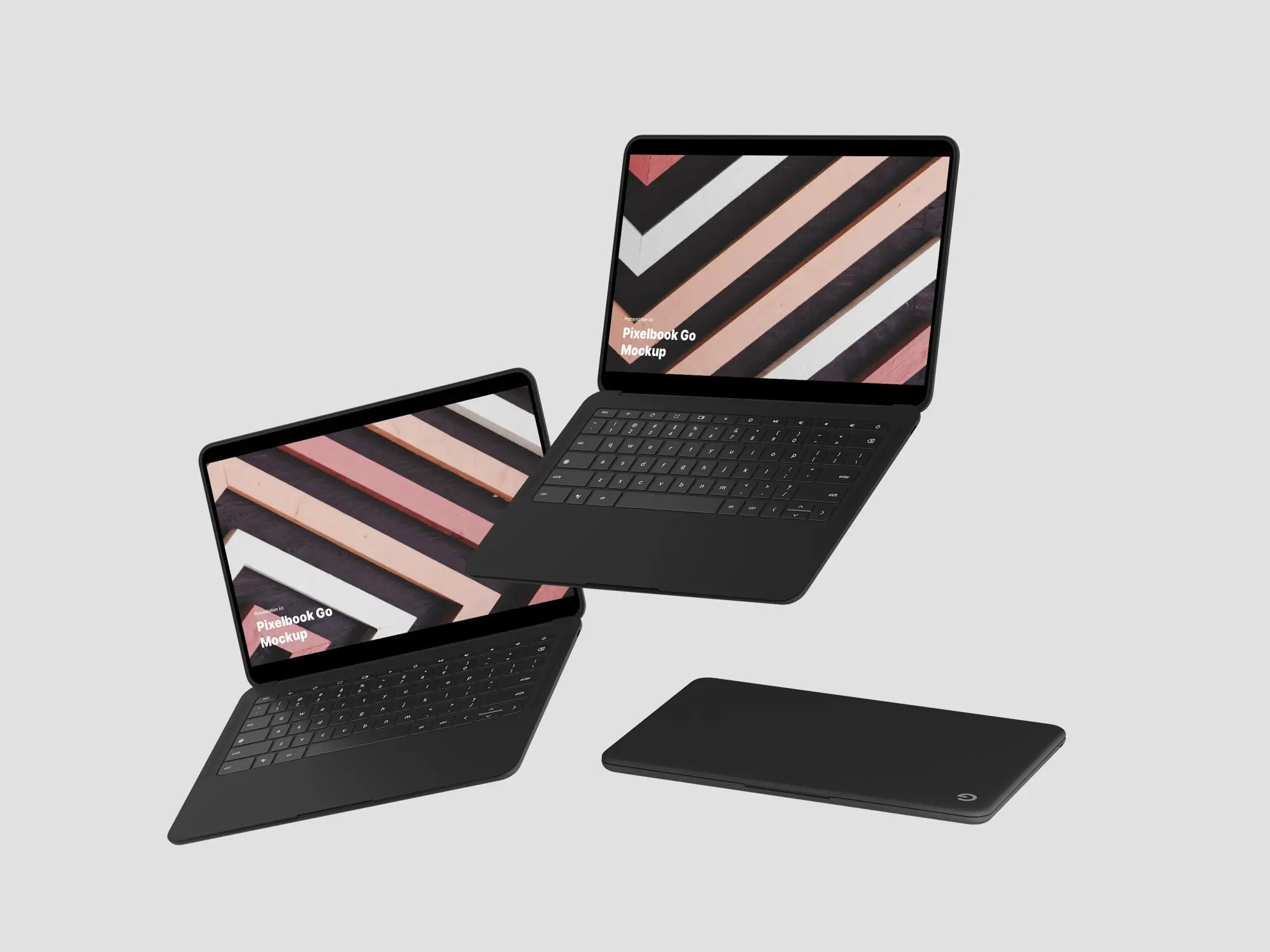 Google PixelBook Go Mockups | High Quality Asset