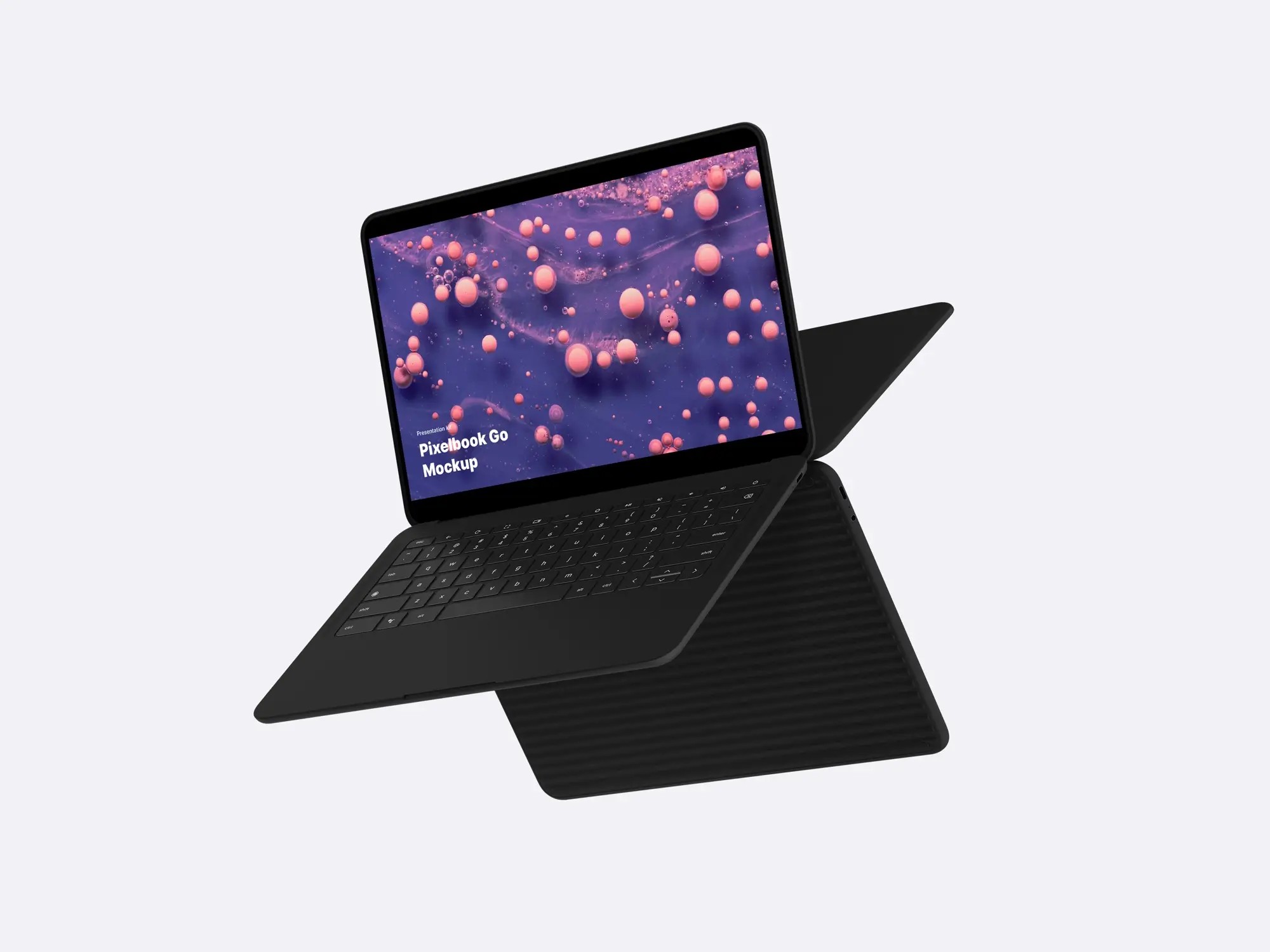 Google PixelBook Go Mockups | High Quality Asset