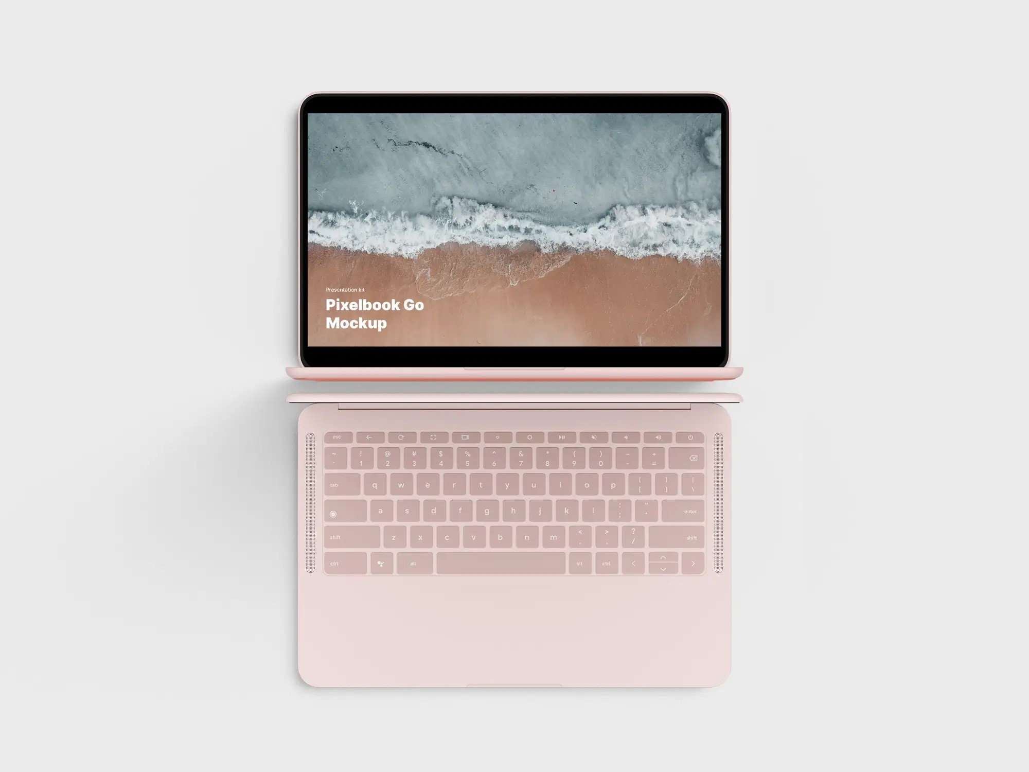 Google PixelBook Go Mockups | High Quality Asset