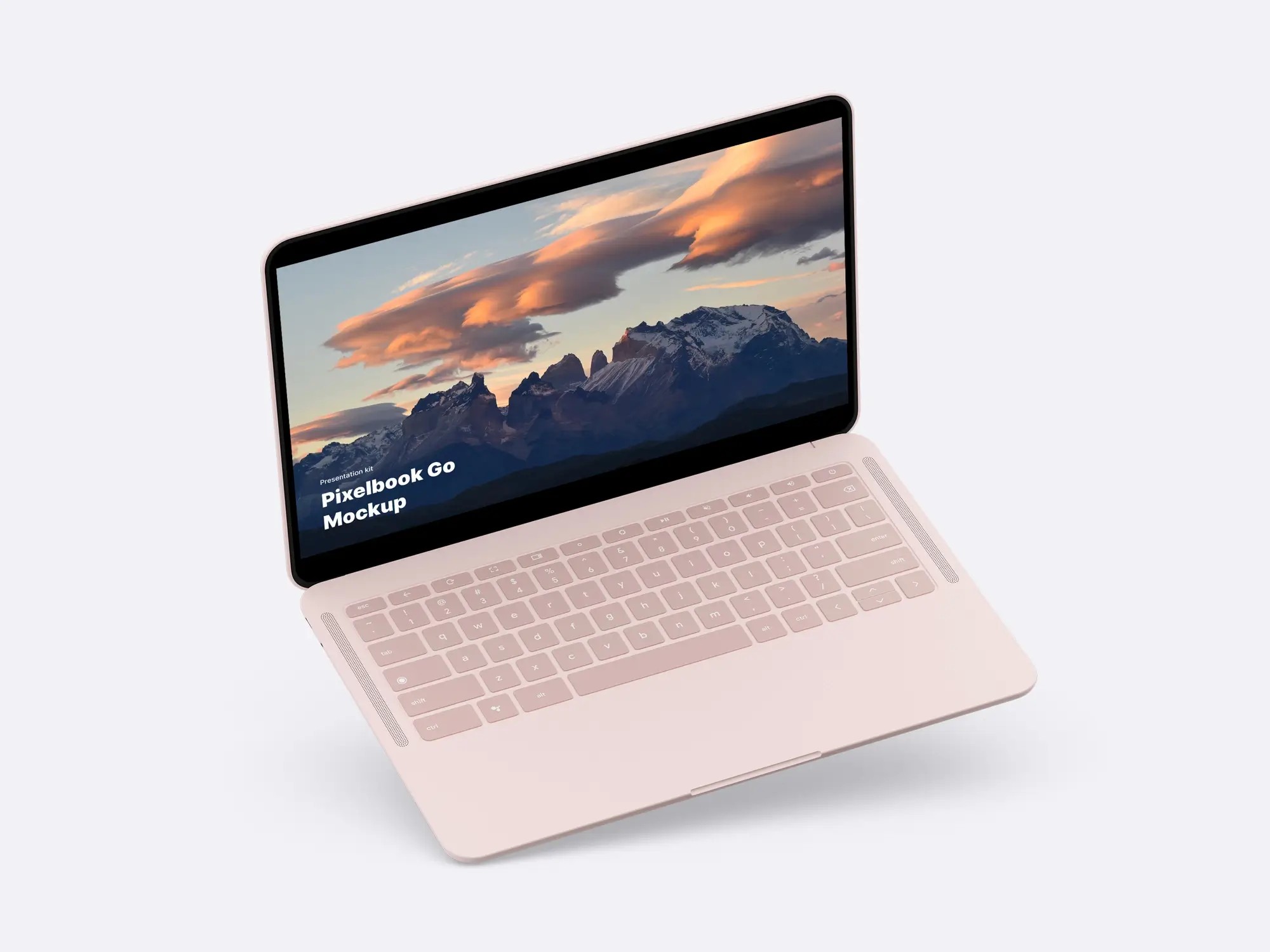 Google PixelBook Go Mockups | Pro Design Resource