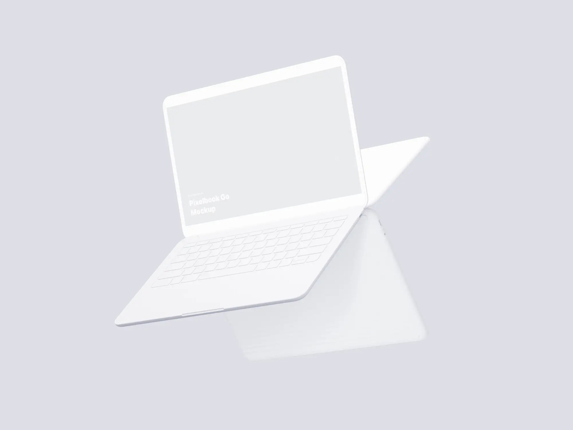 Google PixelBook Go Mockups | Best Seller Template