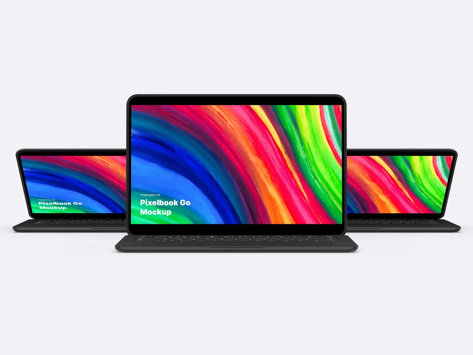Google PixelBook Go Mockups | Best Seller Template