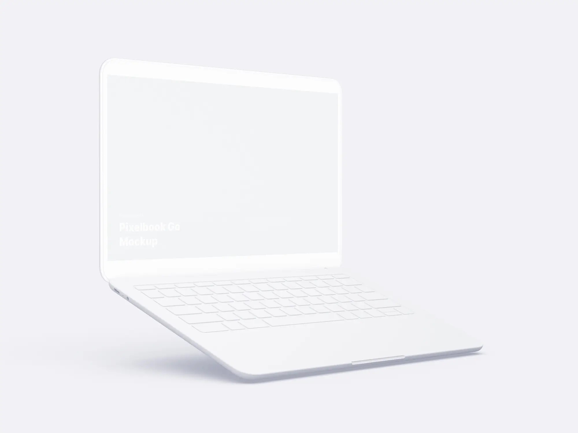 Google PixelBook Go Mockups | Full Resolution File