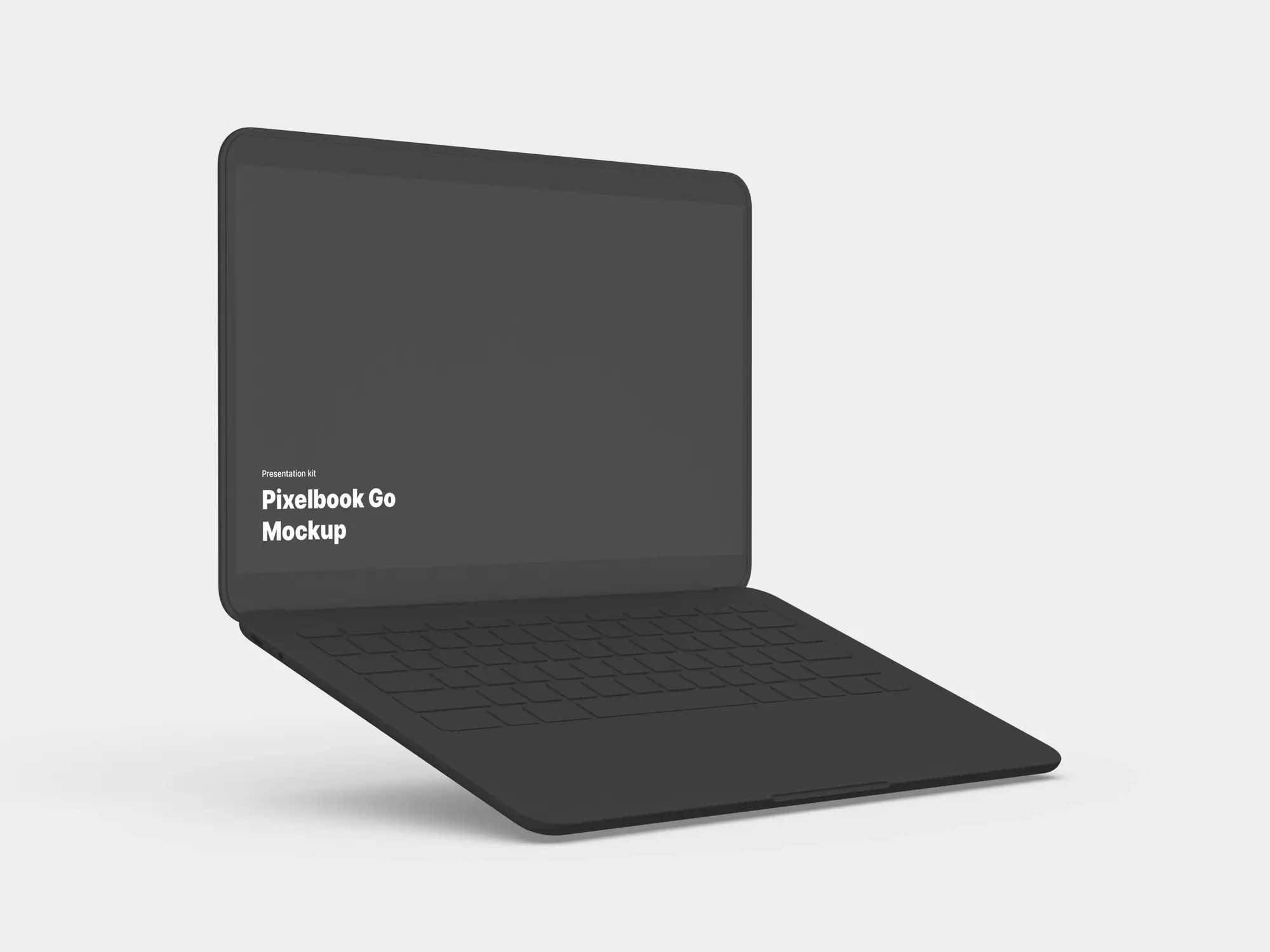 Google PixelBook Go Mockups | Available on ls.graphics