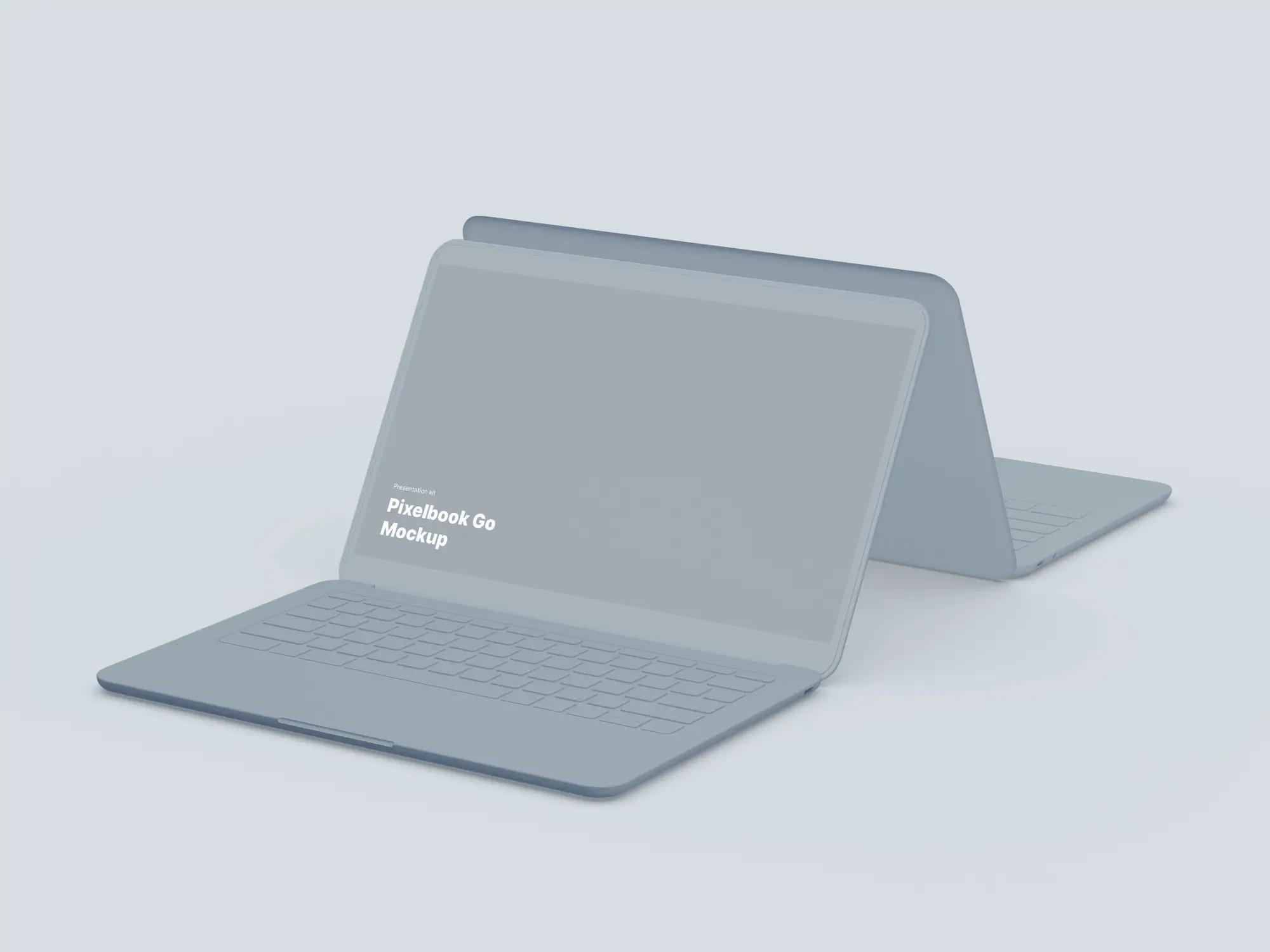 Google PixelBook Go Mockups | Full Resolution File