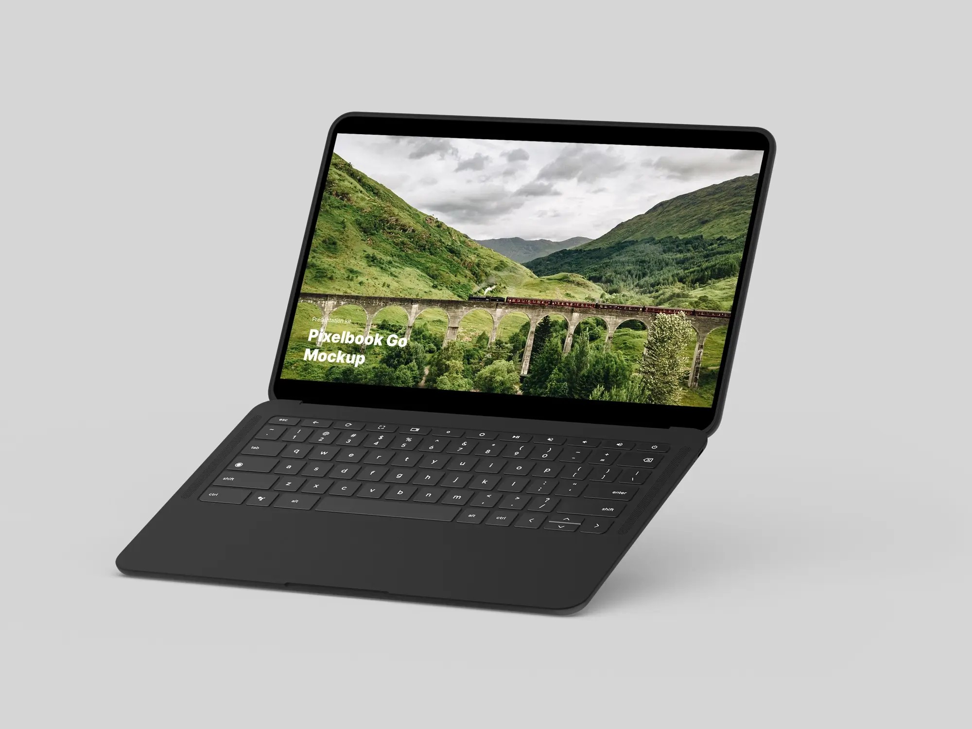 Google PixelBook Go Mockups | Download at ls.graphics