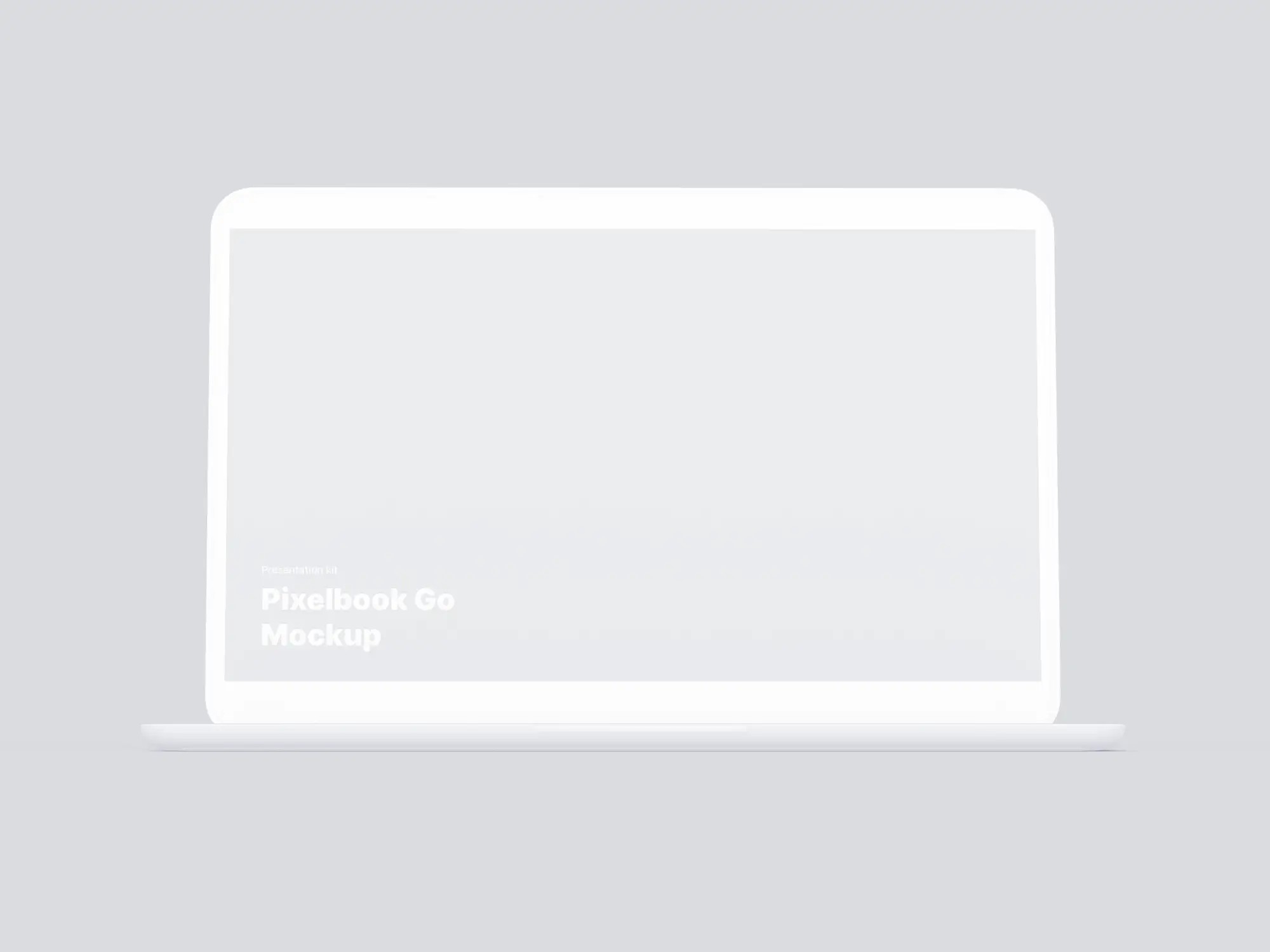Google PixelBook Go Mockups | Full Resolution File
