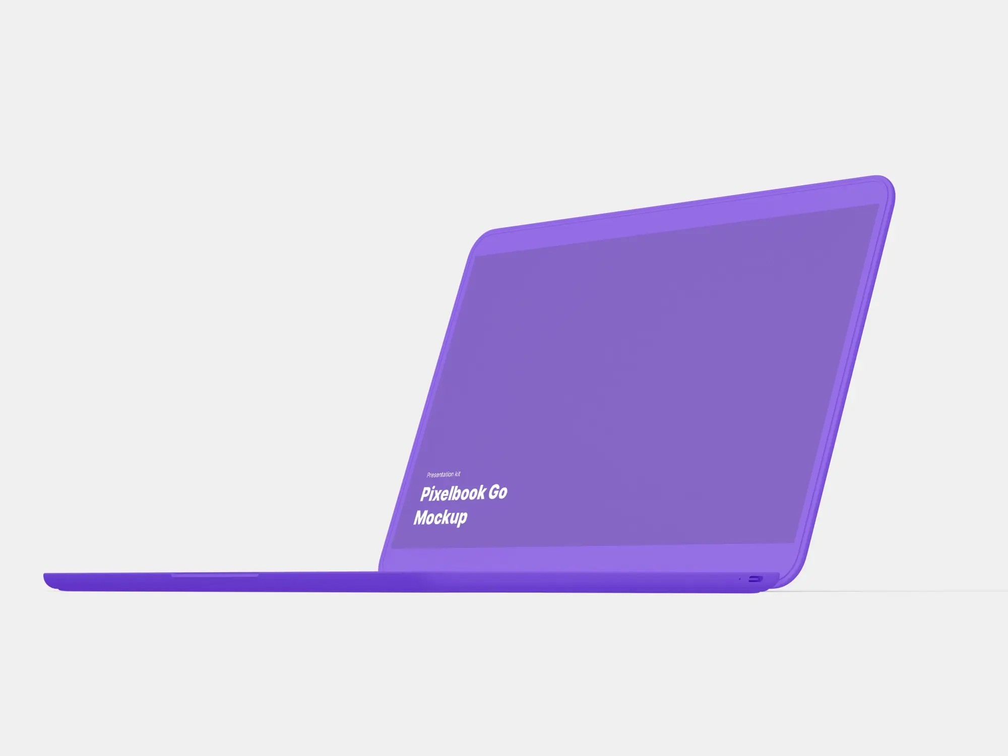 Google PixelBook Go Mockups | High Quality Asset