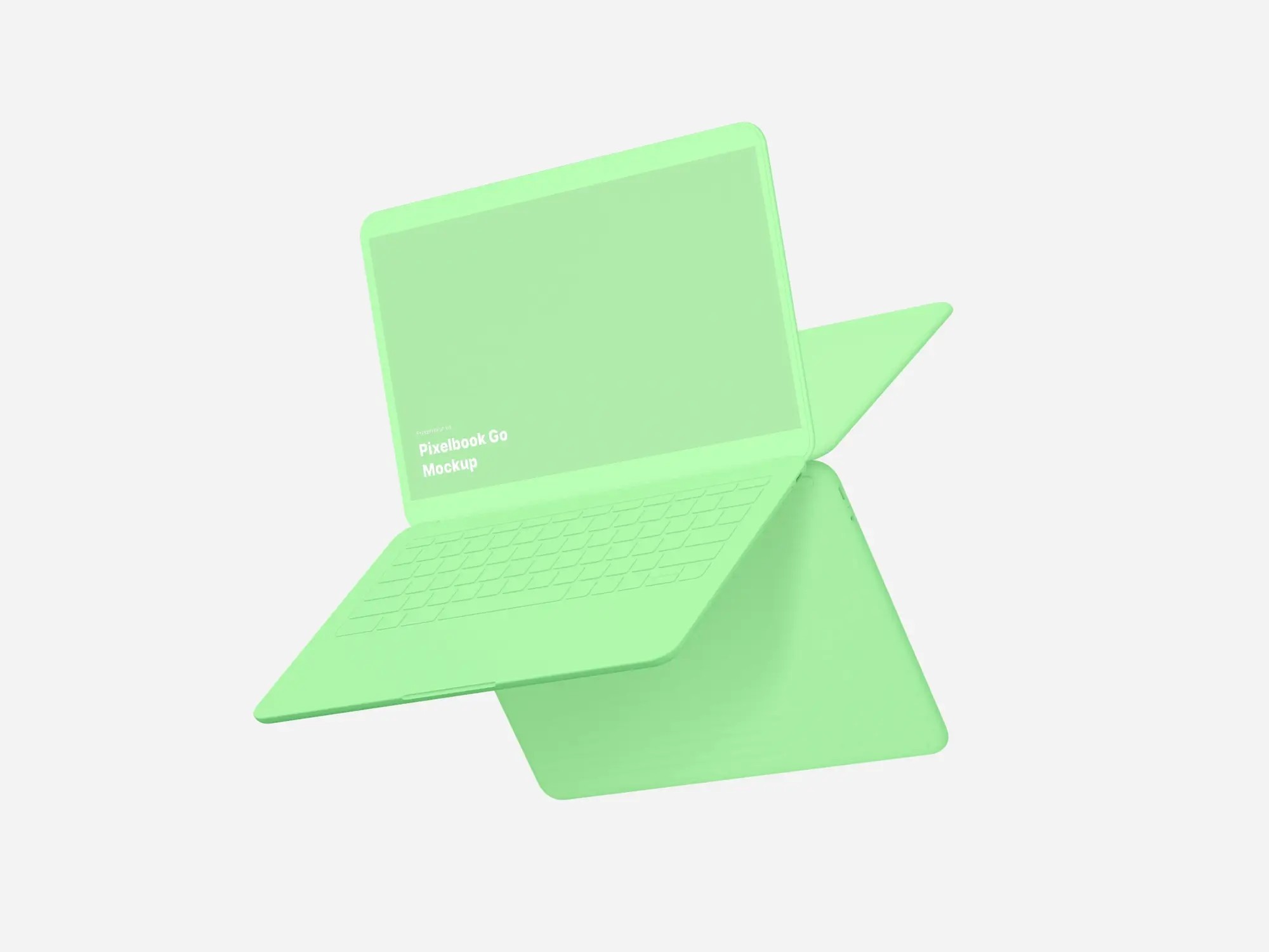 Google PixelBook Go Mockups | Download at ls.graphics