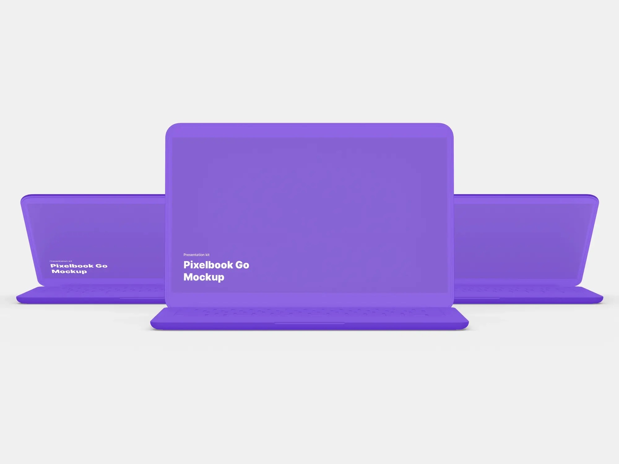 Google PixelBook Go Mockups | Full Resolution File