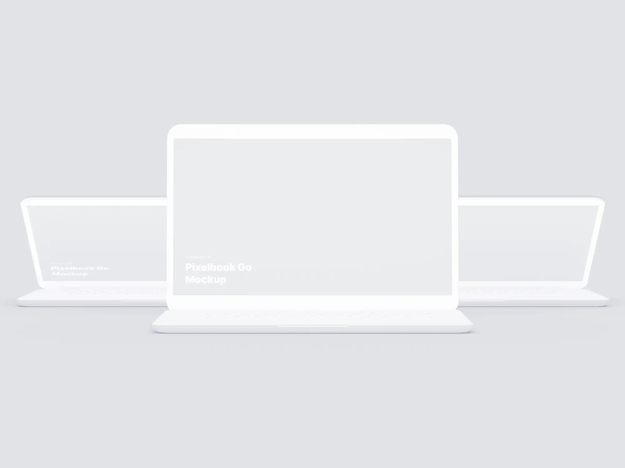 Google PixelBook Go Mockups | High Quality Asset