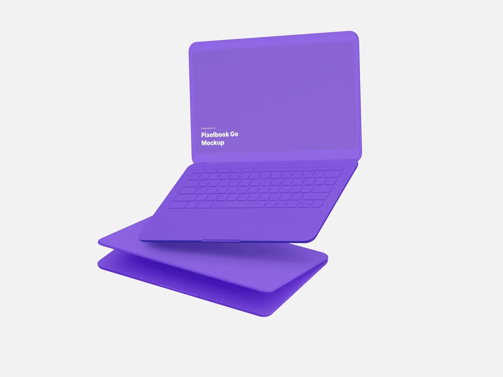 Google PixelBook Go Mockups | Full Resolution File