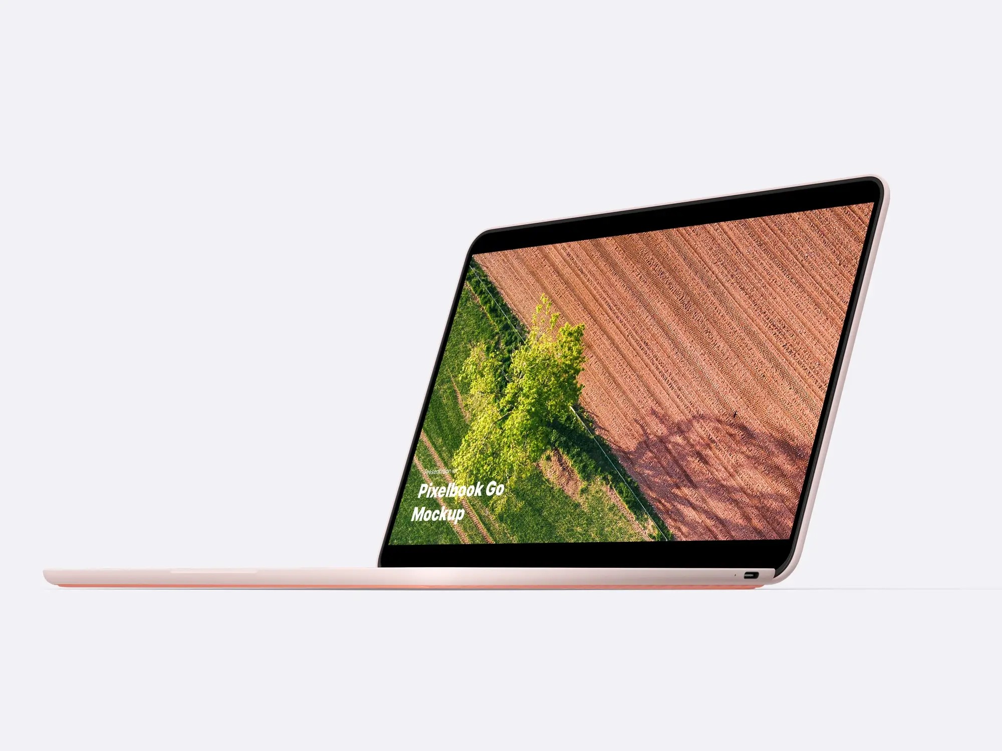 Google PixelBook Go Mockups | High Quality Asset